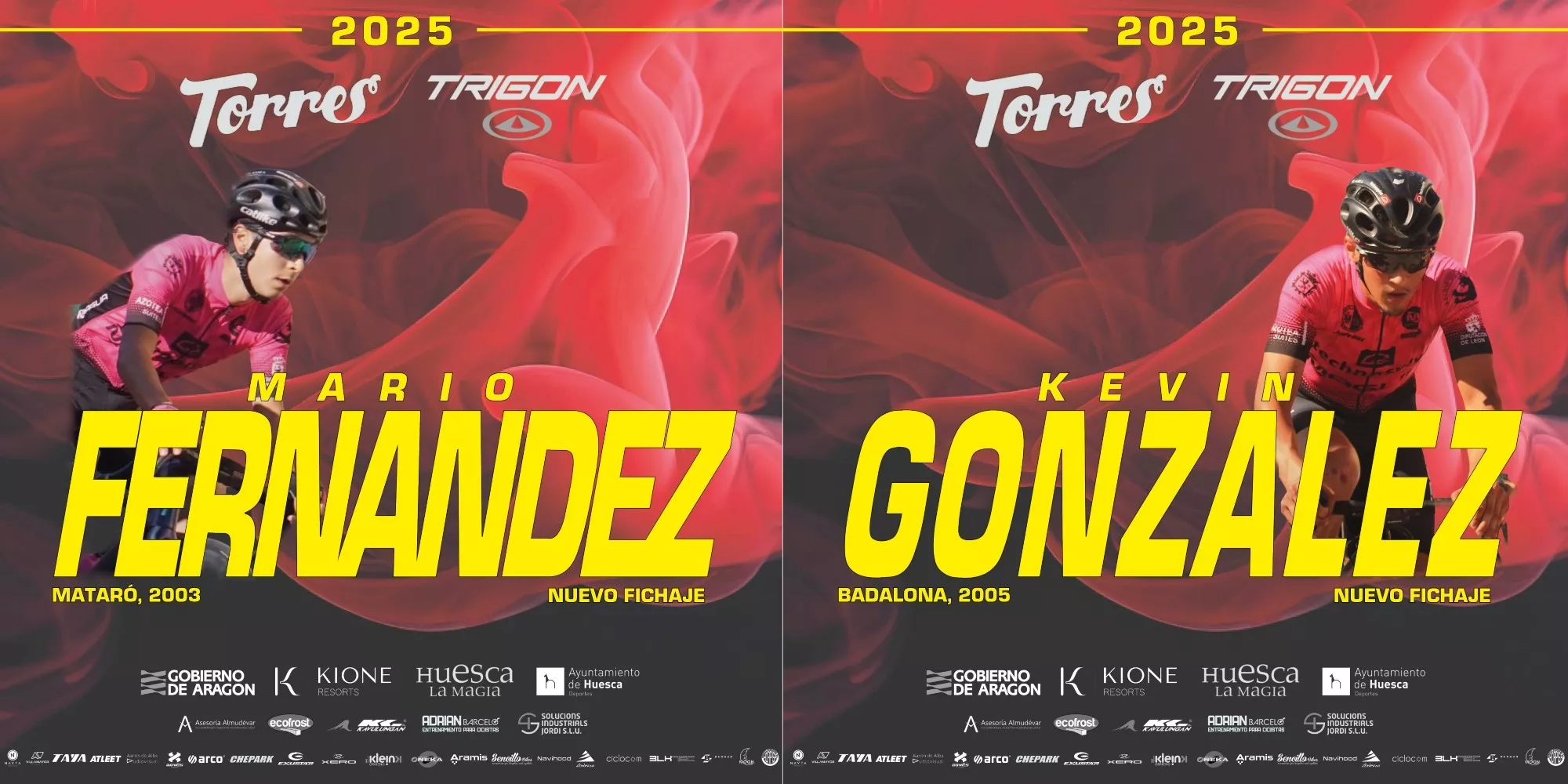 Mario Fernández y Kevin González, refuerzos para el Torres Trigon