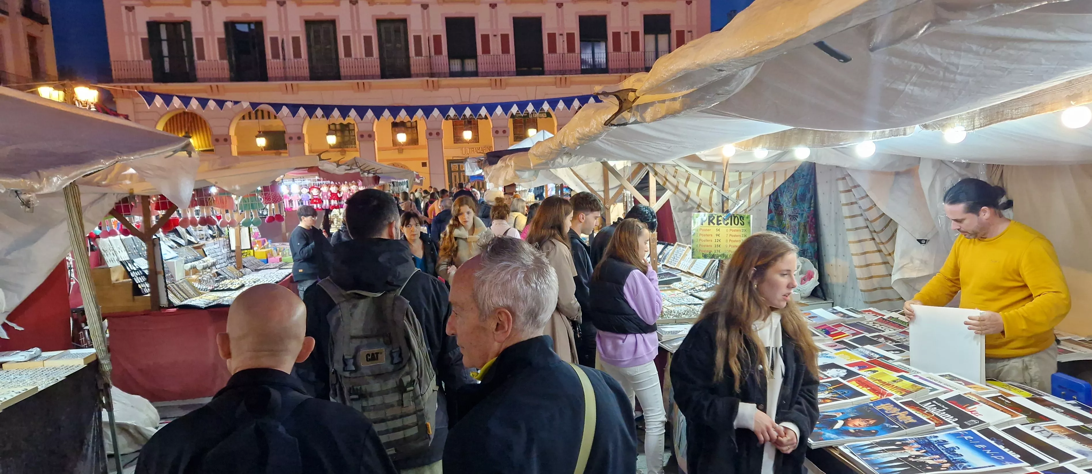 Imagen de la pasada edición del Mercado Renacentista de Huesca. Foto Myriam Martínez 