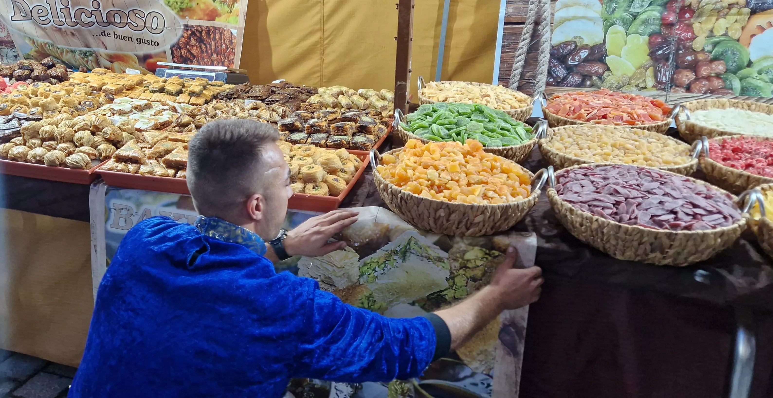 Apertura del Mercado Renacentista de Huesca. Foto Myriam Martínez 