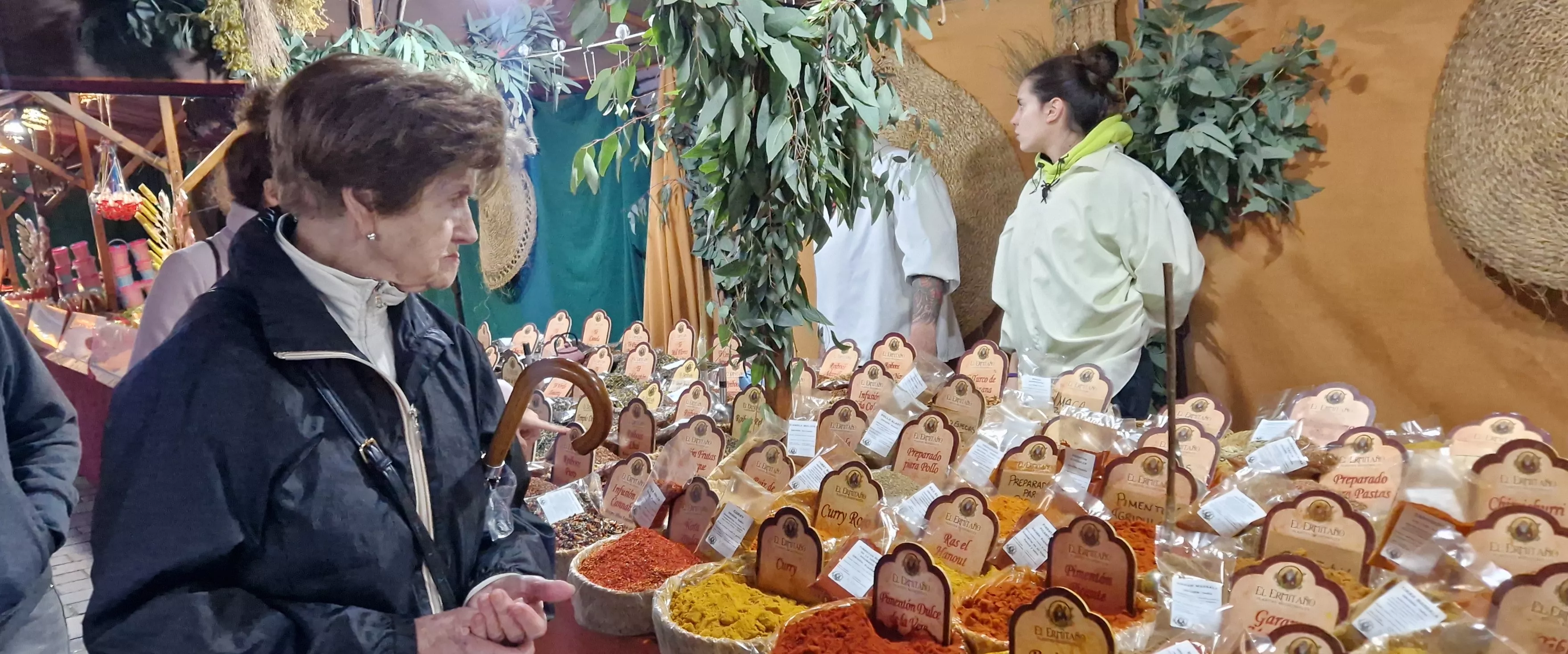 Apertura del Mercado Renacentista de Huesca. Foto Myriam Martínez 