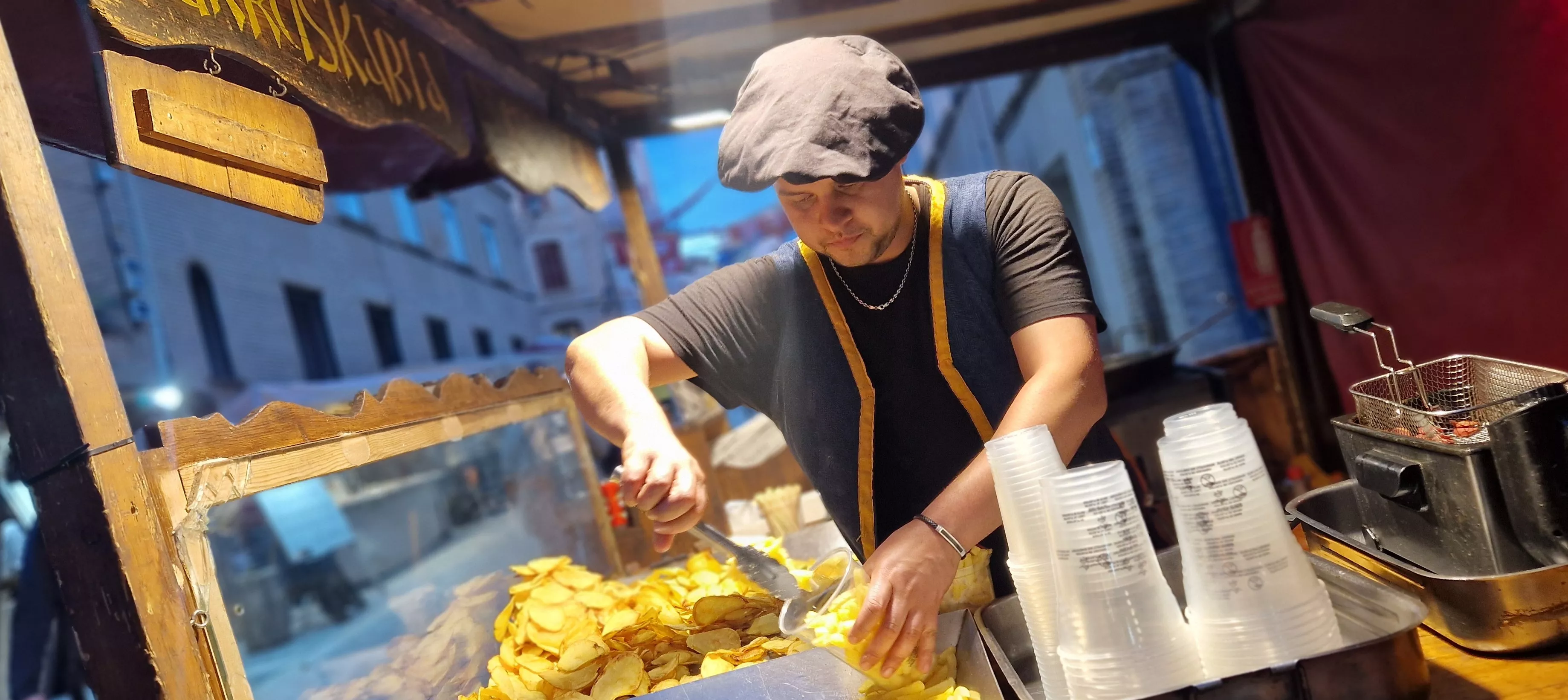Apertura del Mercado Renacentista de Huesca. Foto Myriam Martínez 