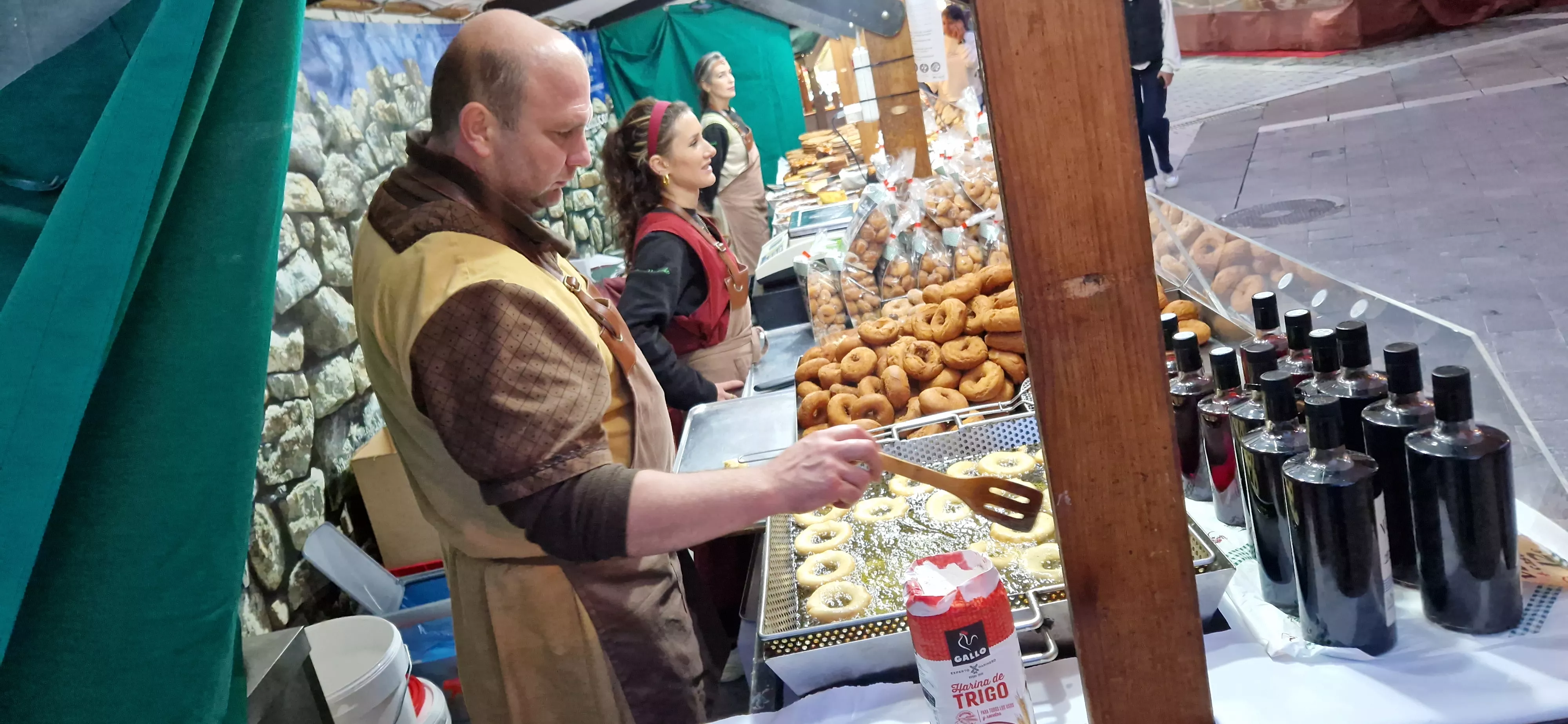 Apertura del Mercado Renacentista de Huesca. Foto Myriam Martínez 