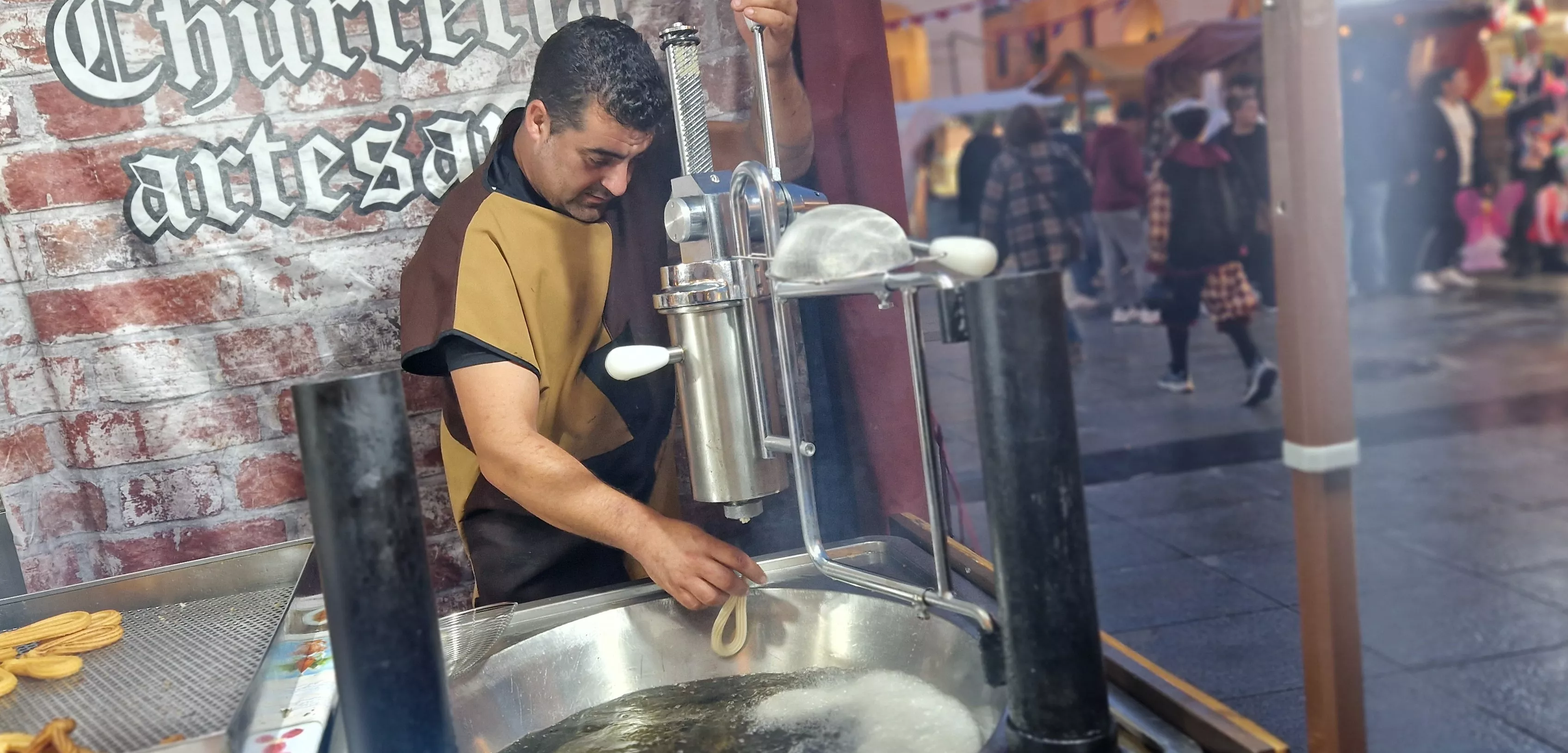 Apertura del Mercado Renacentista de Huesca. Foto Myriam Martínez 