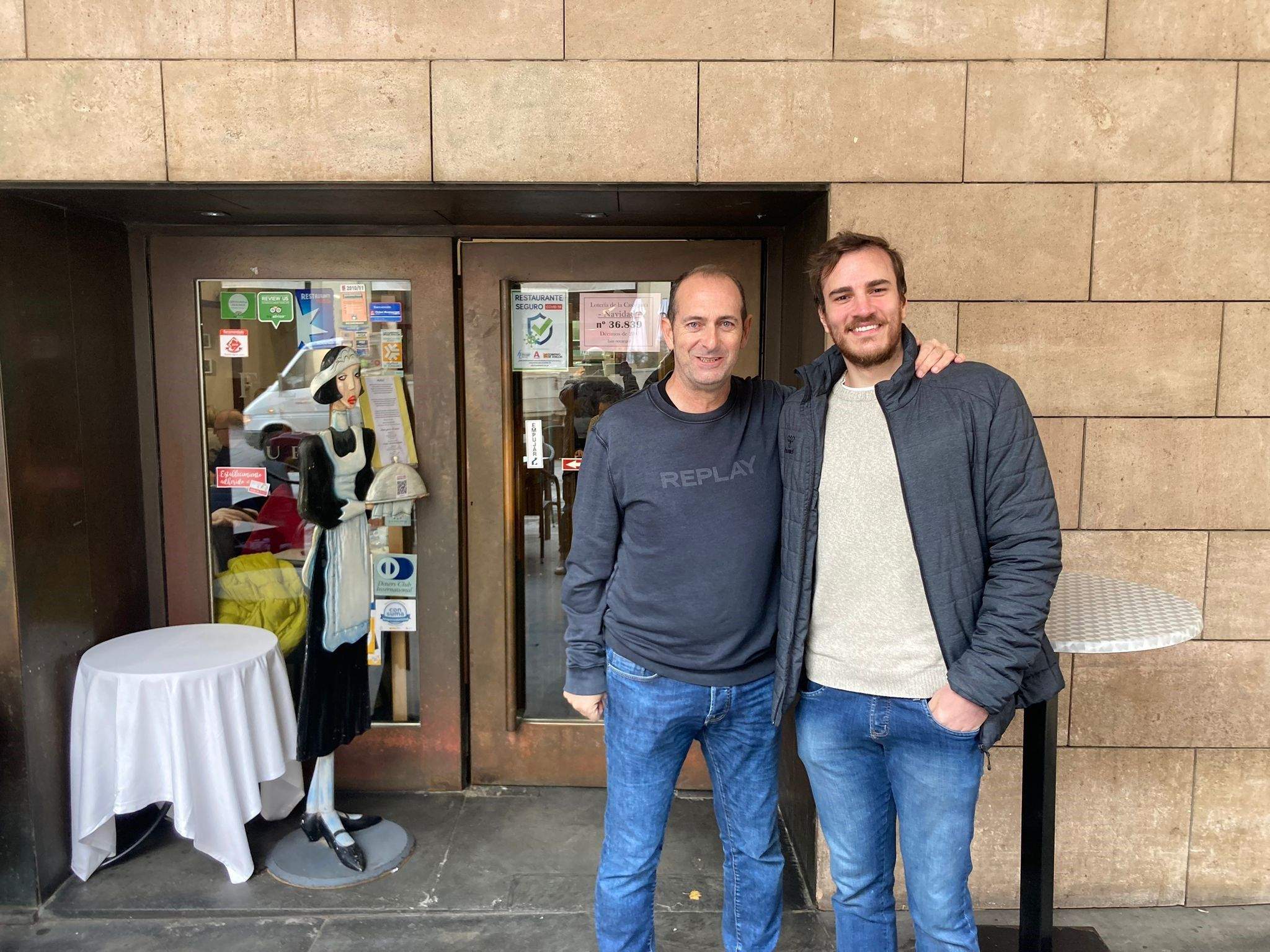 Nolasco y Hackbarth, de Bada Huesca, tienen confianza para el partido ante Bidasoa