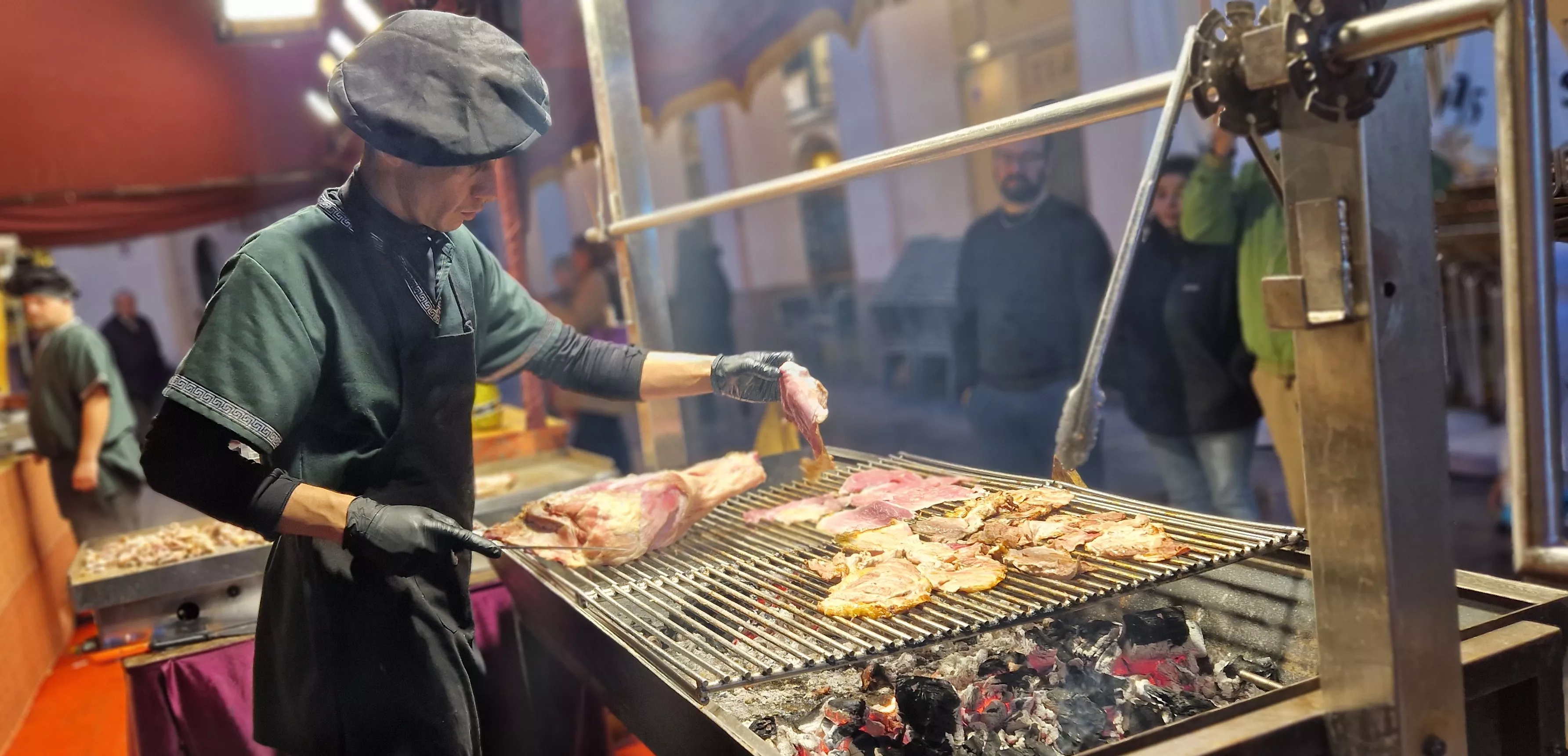 Apertura del Mercado Renacentista de Huesca. Foto Myriam Martínez 