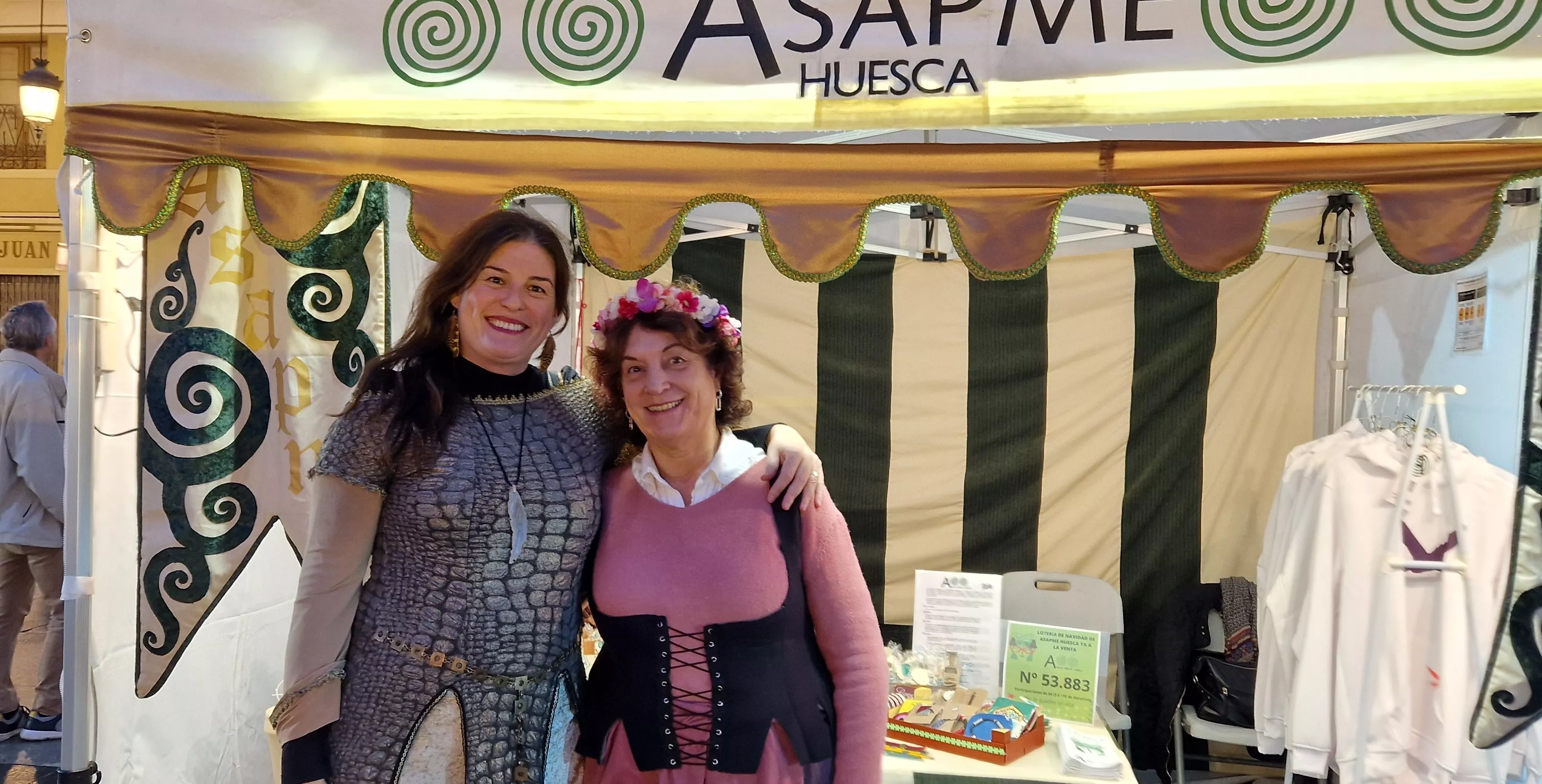 Apertura del Mercado Renacentista de Huesca. Foto Myriam Martínez 