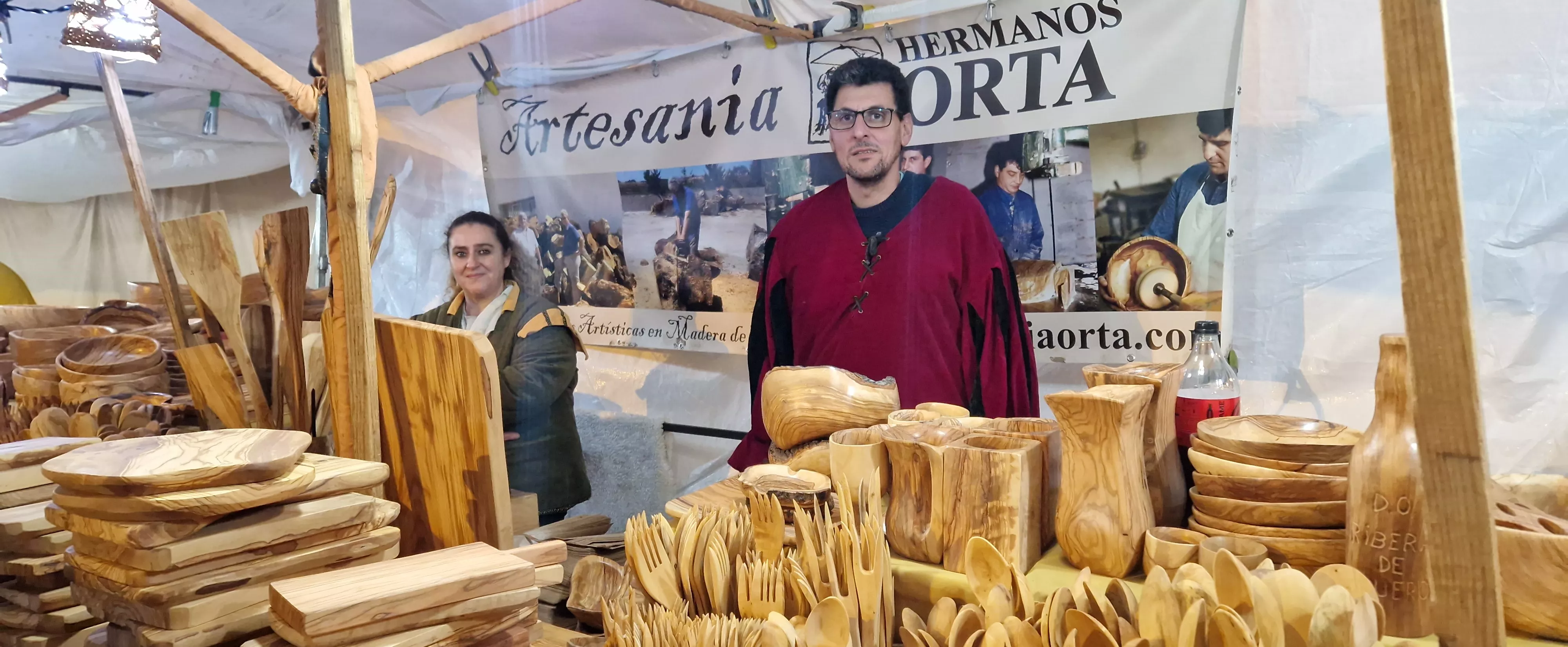 Apertura del Mercado Renacentista de Huesca. Foto Myriam Martínez 