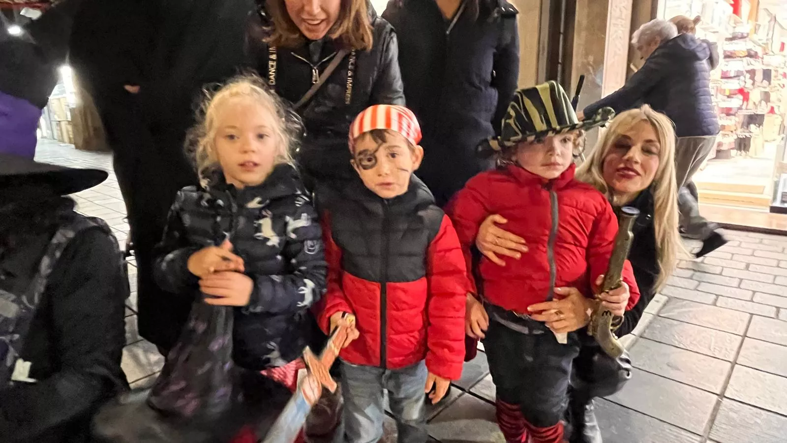 Celebración de la fiesta de Halloween en Huesca. Foto Mercedes Manterola