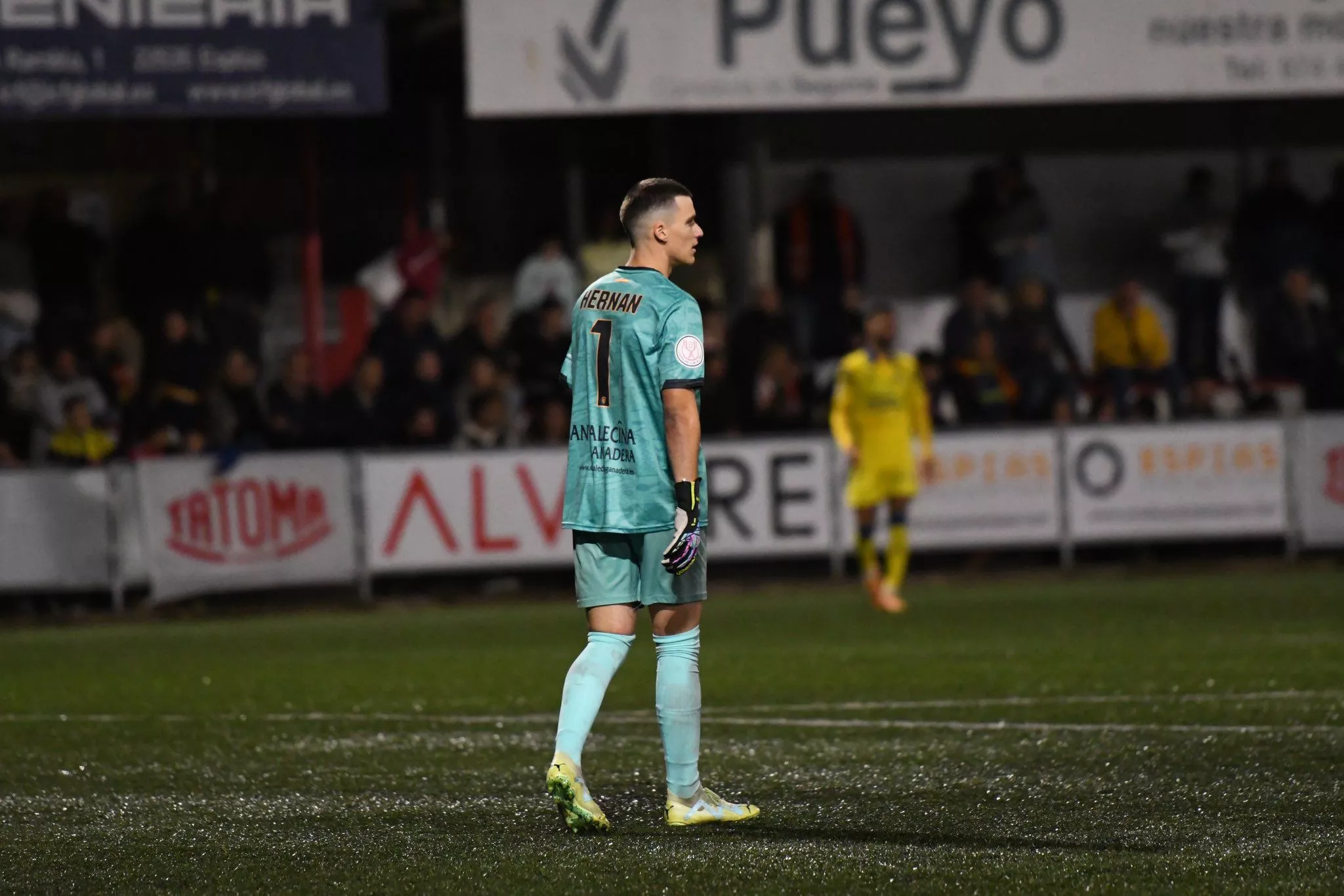 Ontiñena-Las Palmas en el Isidro Calderón de Monzón. Foto EL MARCADOR ARAGONÉS