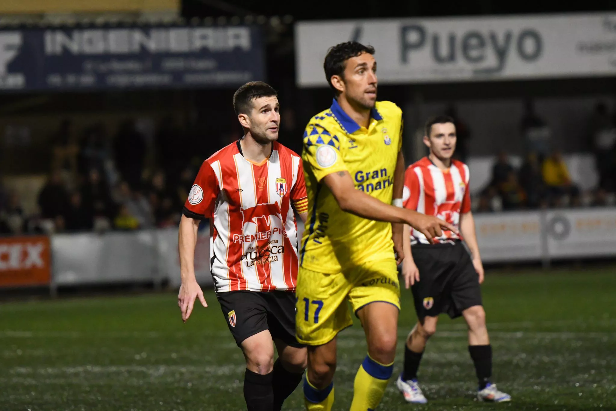 Ontiñena-Las Palmas en el Isidro Calderón de Monzón. Foto EL MARCADOR ARAGONÉS