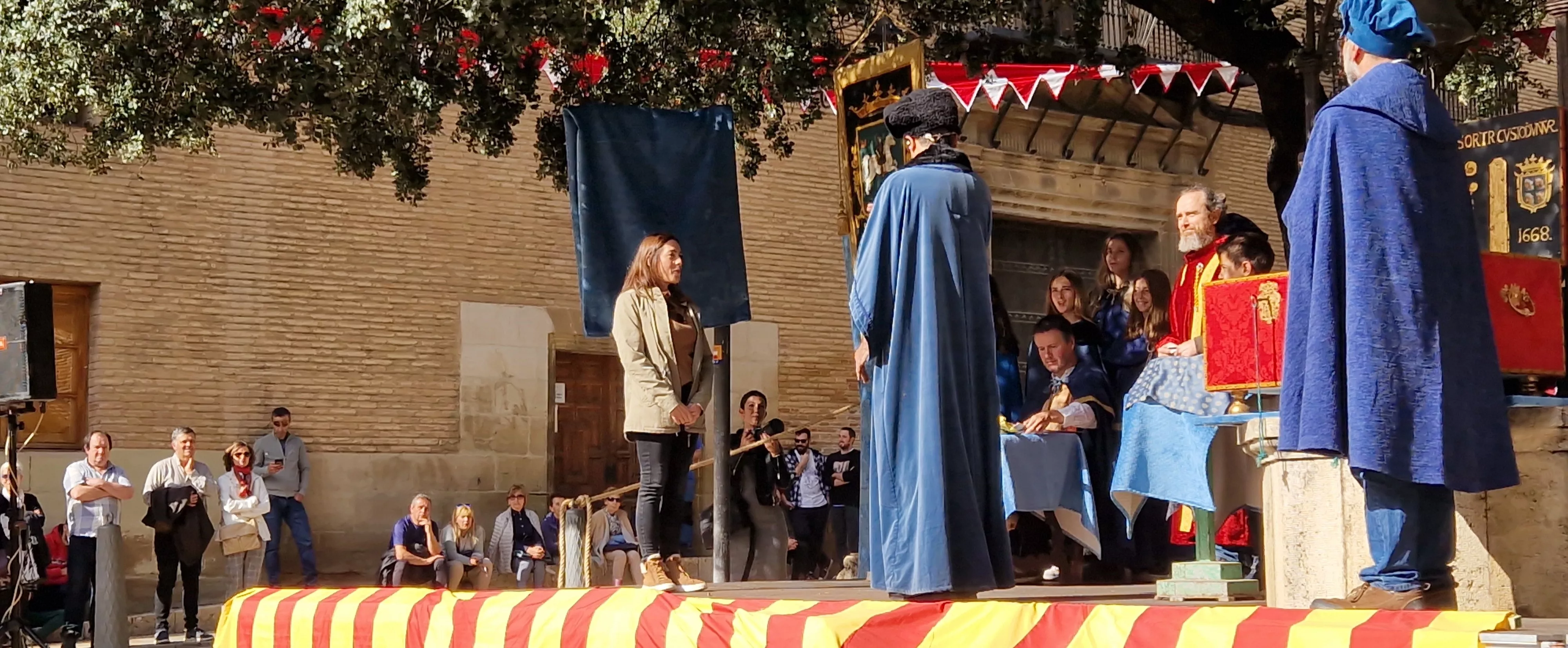  Ceremonia de insaculación o extracción de oficios de Huesca 2024. Foto Myriam Martínez 