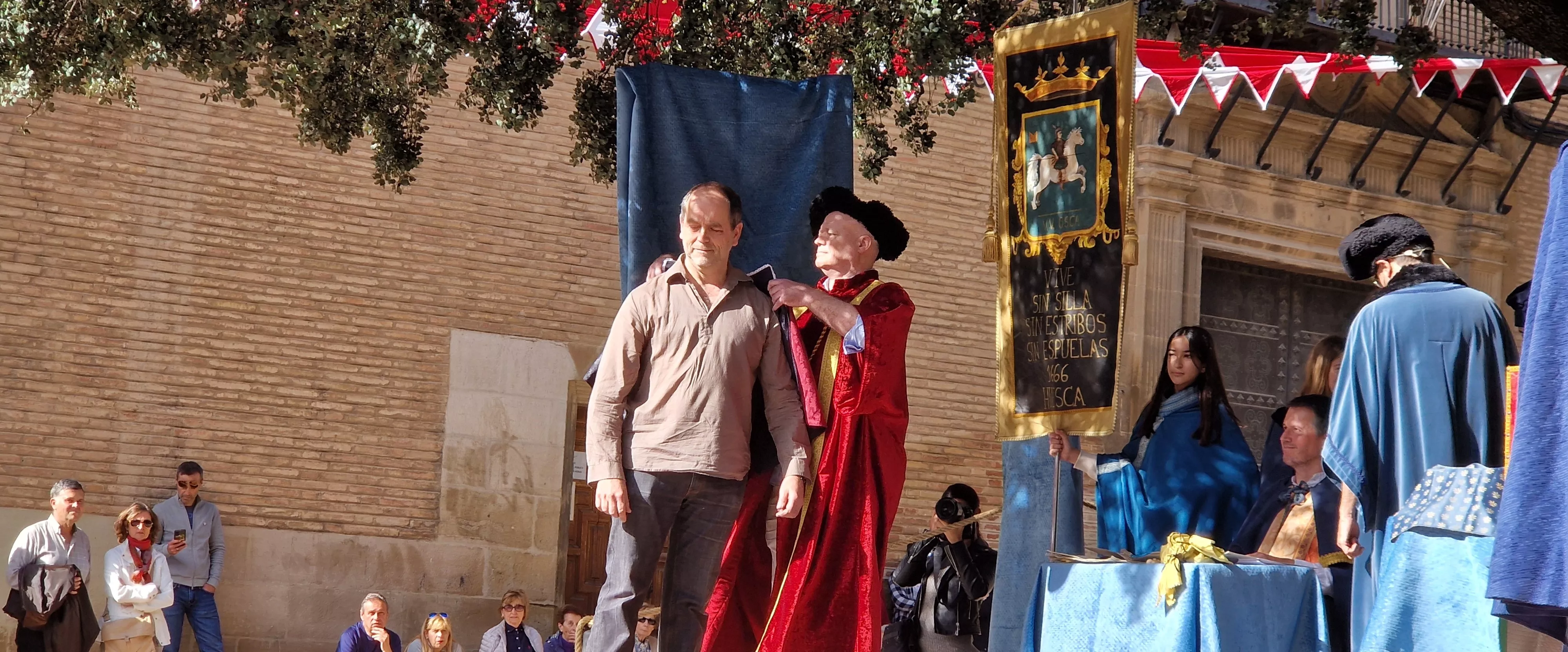  Ceremonia de insaculación o extracción de oficios de Huesca 2024. Foto Myriam Martínez 