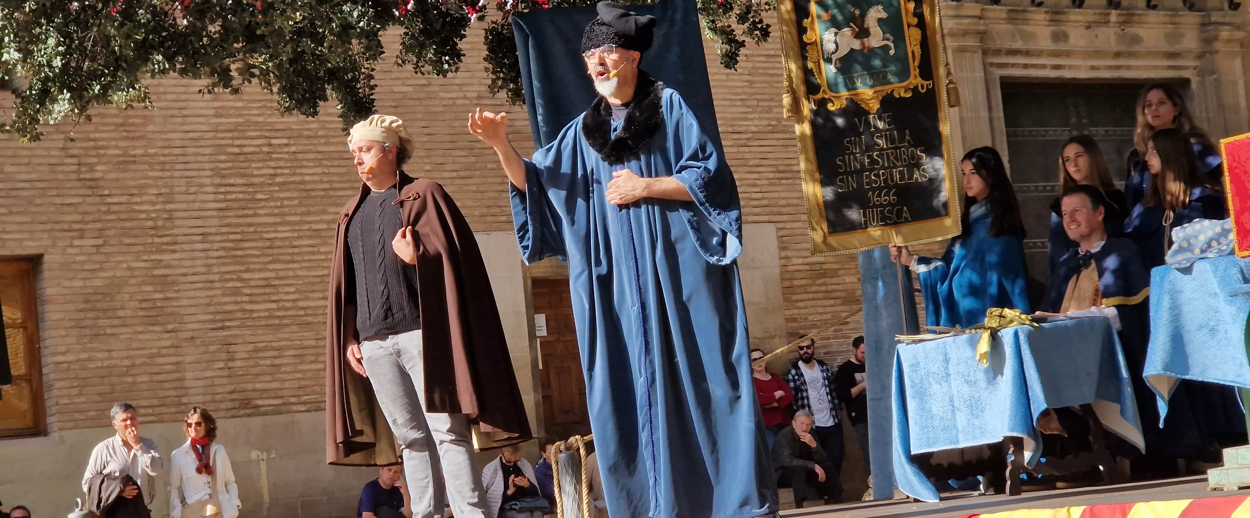  Ceremonia de insaculación o extracción de oficios de Huesca 2024. Foto Myriam Martínez 