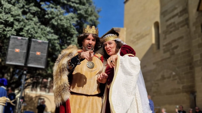 Ceremonia de insaculación o extracción de oficios de Huesca 2024. Foto Myriam Martínez Ceremonia de insaculación o extracción de oficios de Huesca 2024. Foto Myriam Martínez