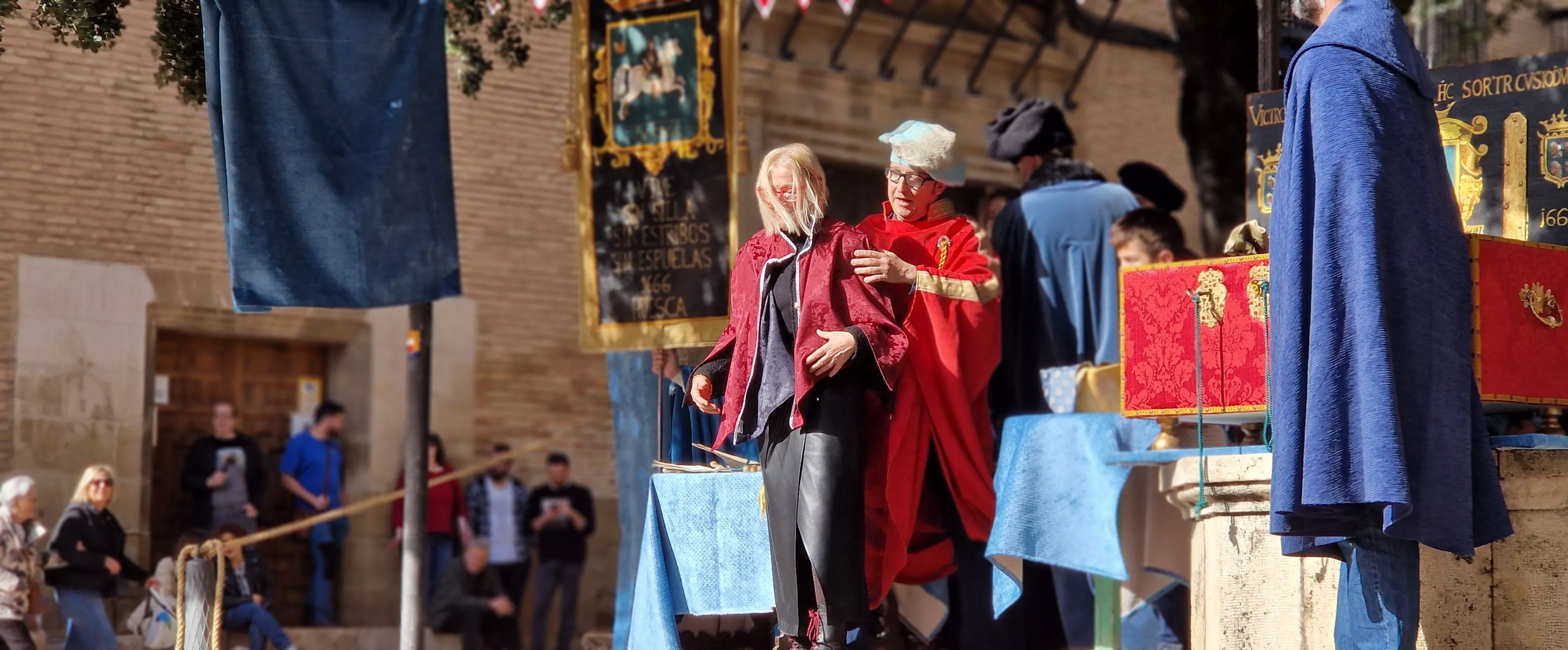  Ceremonia de insaculación o extracción de oficios de Huesca 2024. Foto Myriam Martínez 