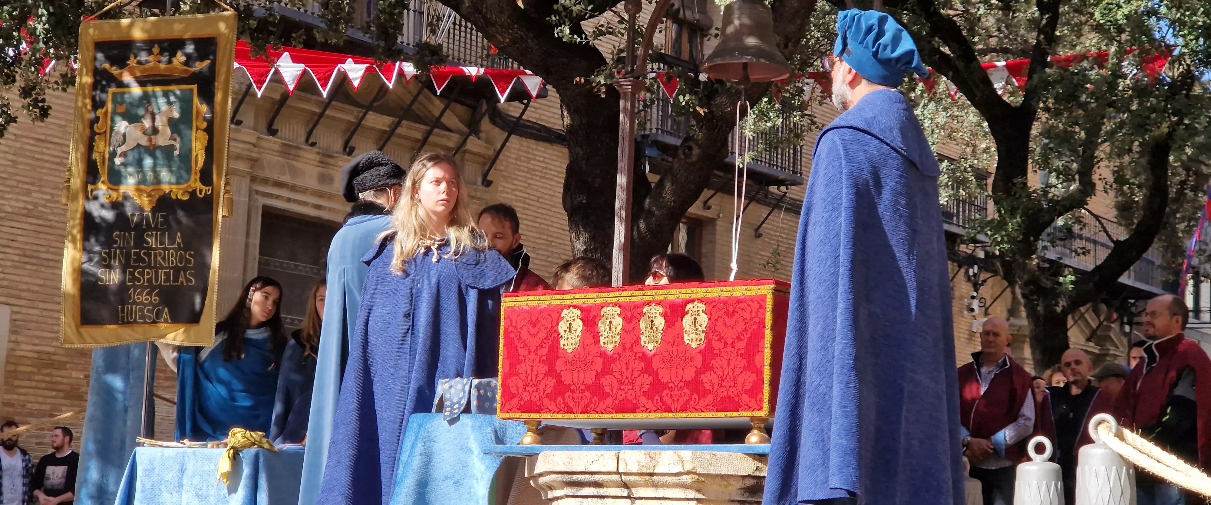  Ceremonia de insaculación o extracción de oficios de Huesca 2024. Foto Myriam Martínez 