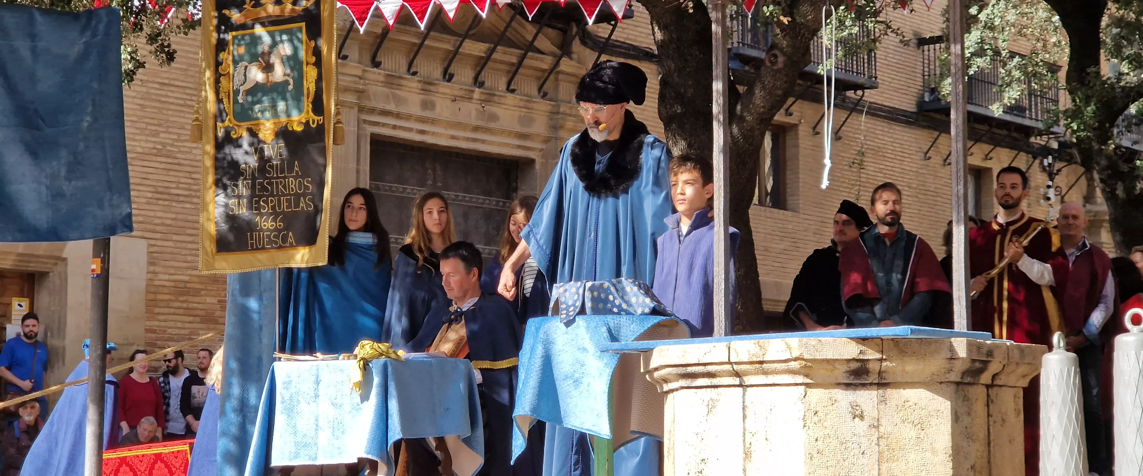  Ceremonia de insaculación o extracción de oficios de Huesca 2024. Foto Myriam Martínez 