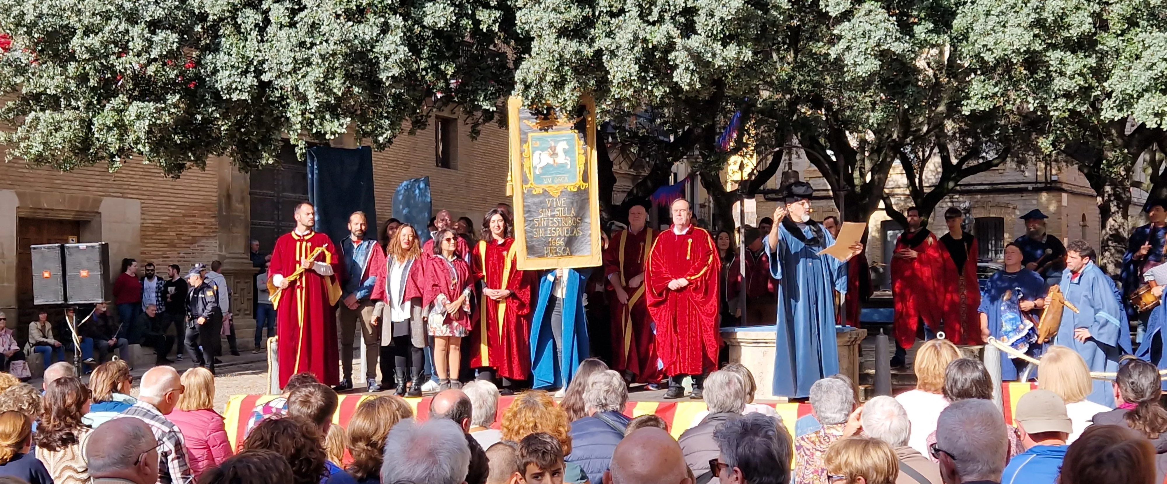  Ceremonia de insaculación o extracción de oficios de Huesca 2024. Foto Myriam Martínez 