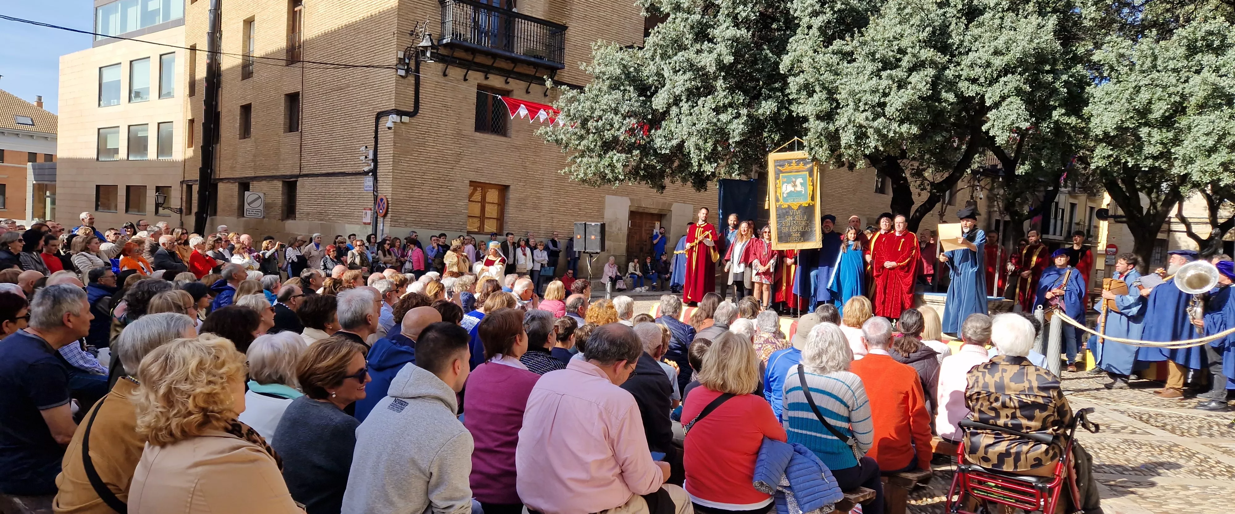  Ceremonia de insaculación o extracción de oficios de Huesca 2024. Foto Myriam Martínez 