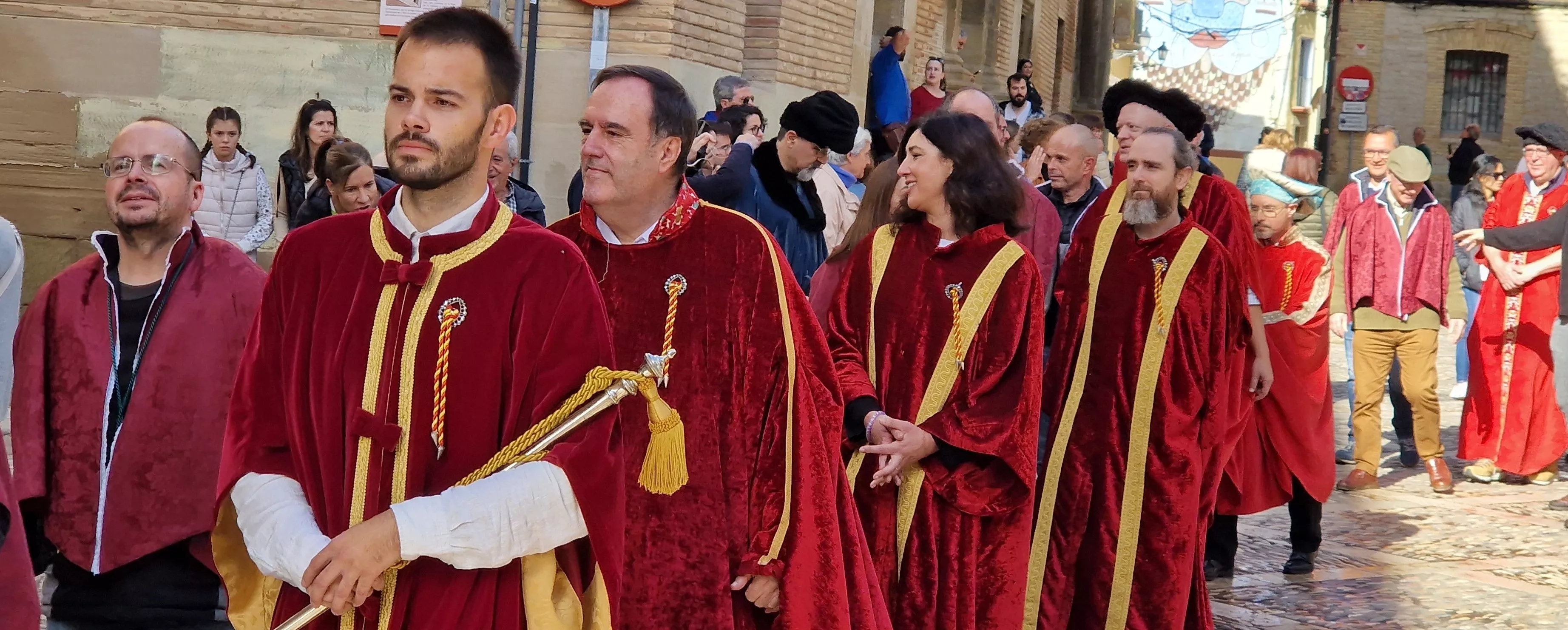  Ceremonia de insaculación o extracción de oficios de Huesca 2024. Foto Myriam Martínez 