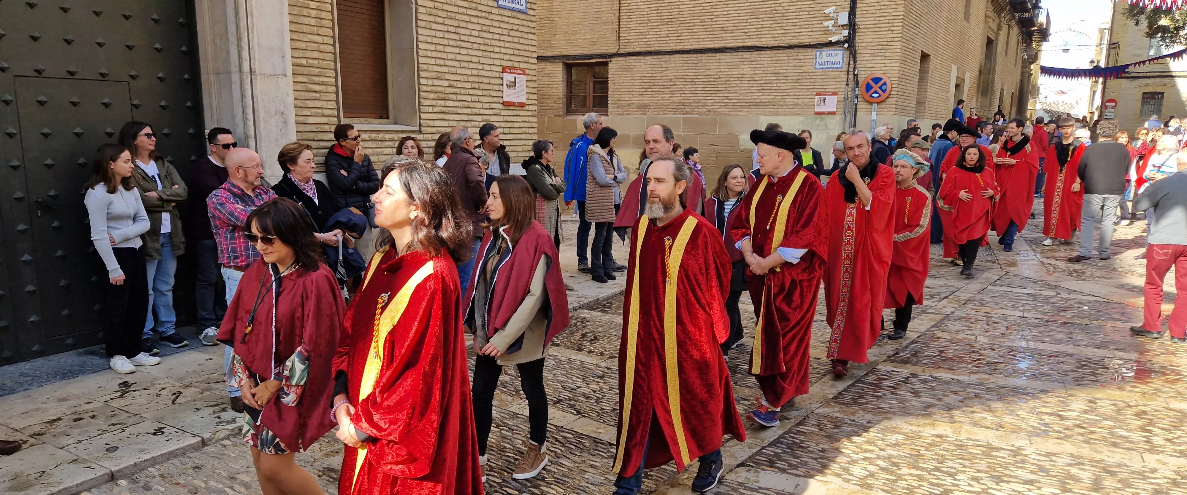  Ceremonia de insaculación o extracción de oficios de Huesca 2024. Foto Myriam Martínez 