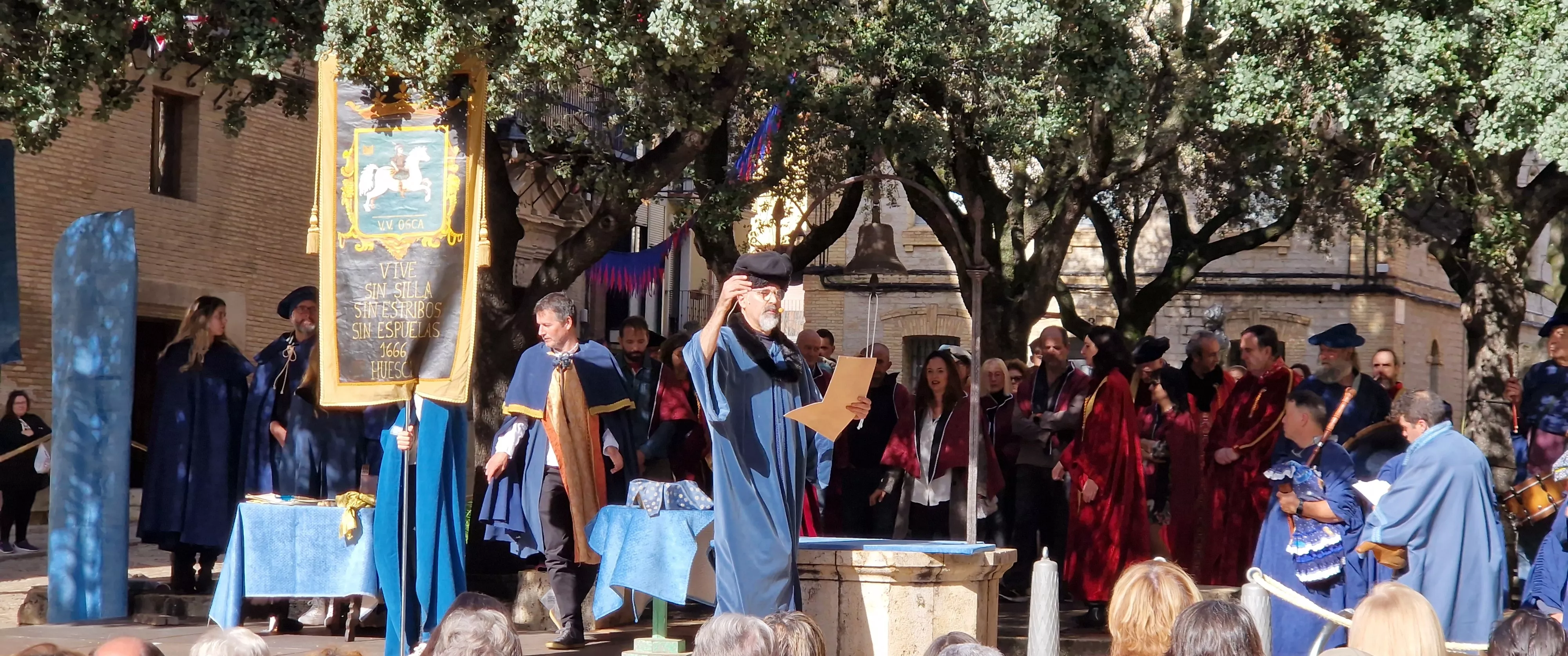  Ceremonia de insaculación o extracción de oficios de Huesca 2024. Foto Myriam Martínez 