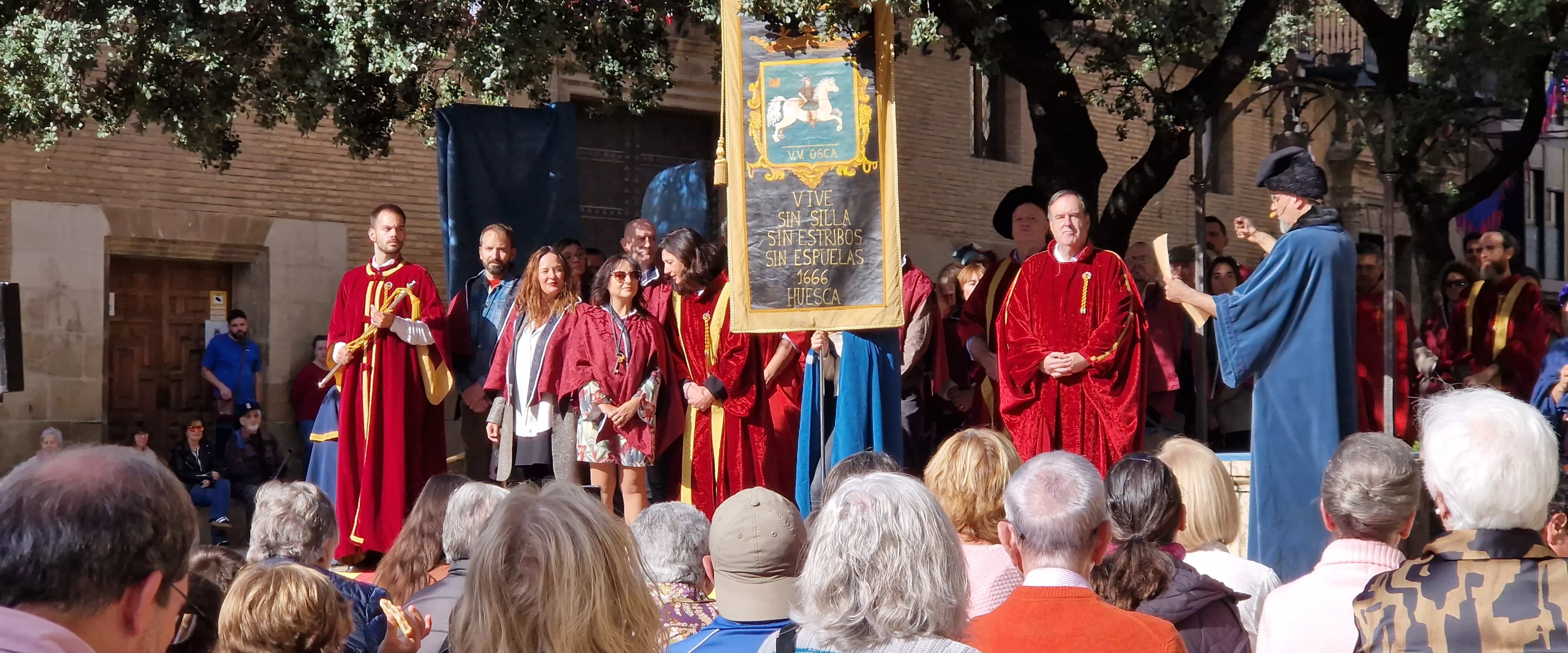  Ceremonia de insaculación o extracción de oficios de Huesca 2024. Foto Myriam Martínez 
