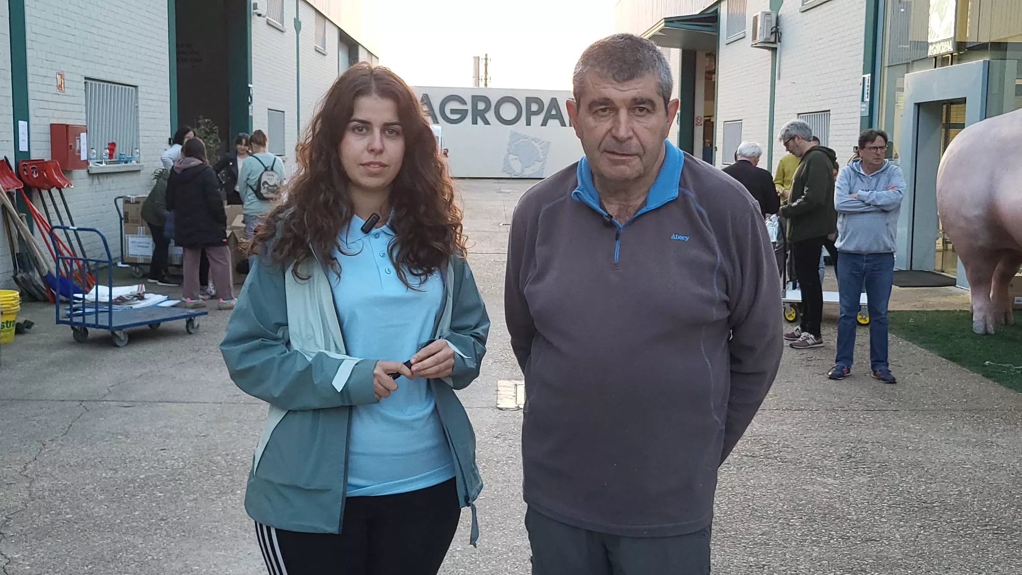 Recogida de productos para Valencia en Agropal de Huesca