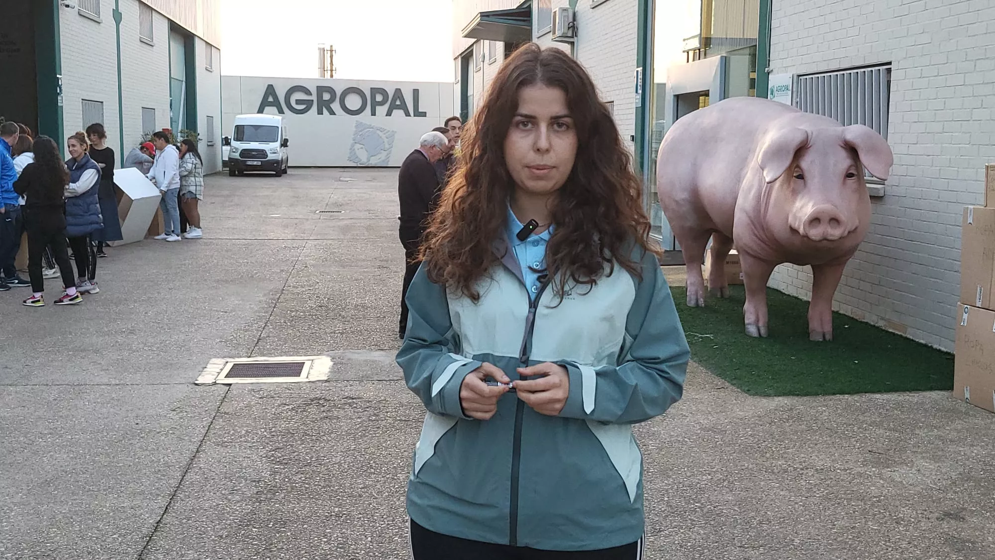 Recogida de productos para Valencia en Agropal de Huesca