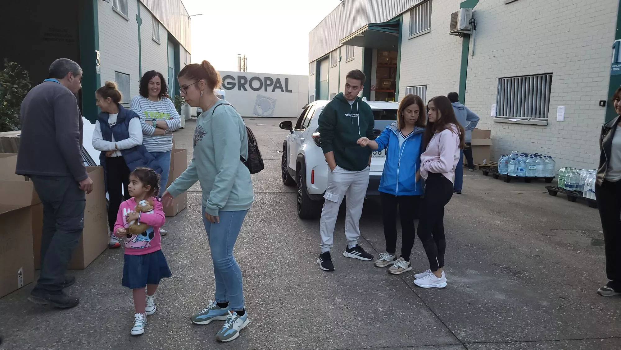 Recogida de productos para Valencia en Agropal de Huesca