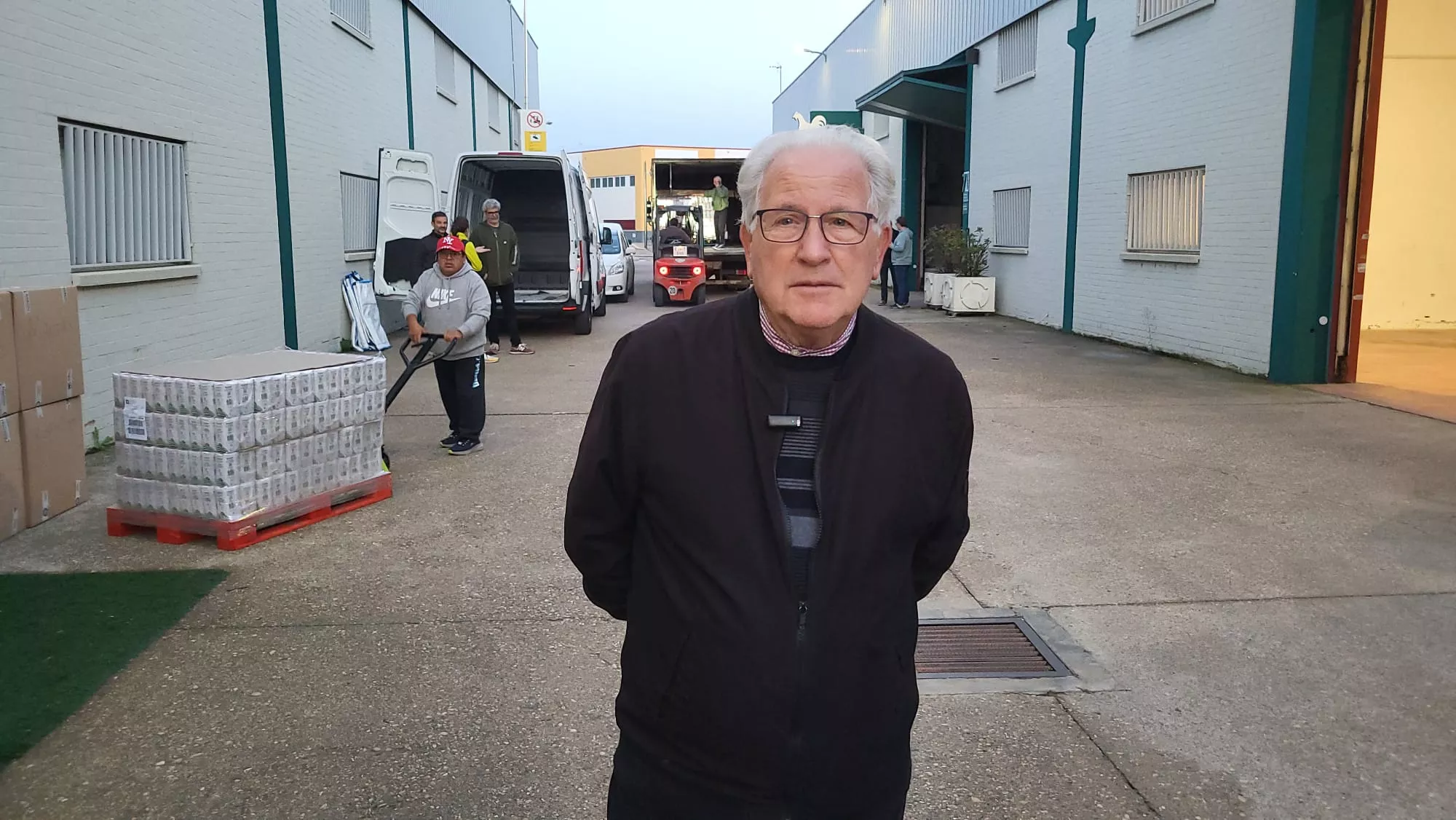 Recogida de productos para Valencia en Agropal de Huesca