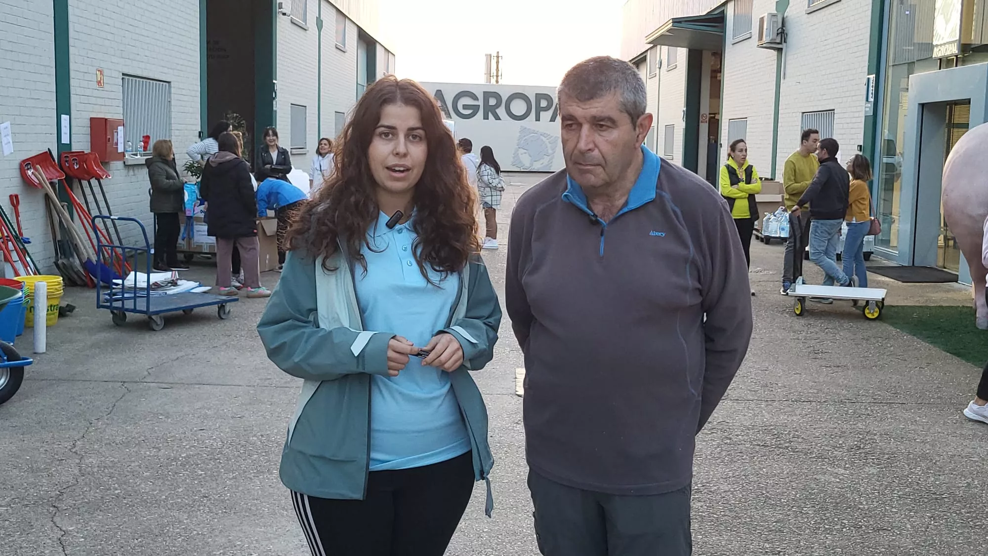 Recogida de productos para Valencia en Agropal de Huesca