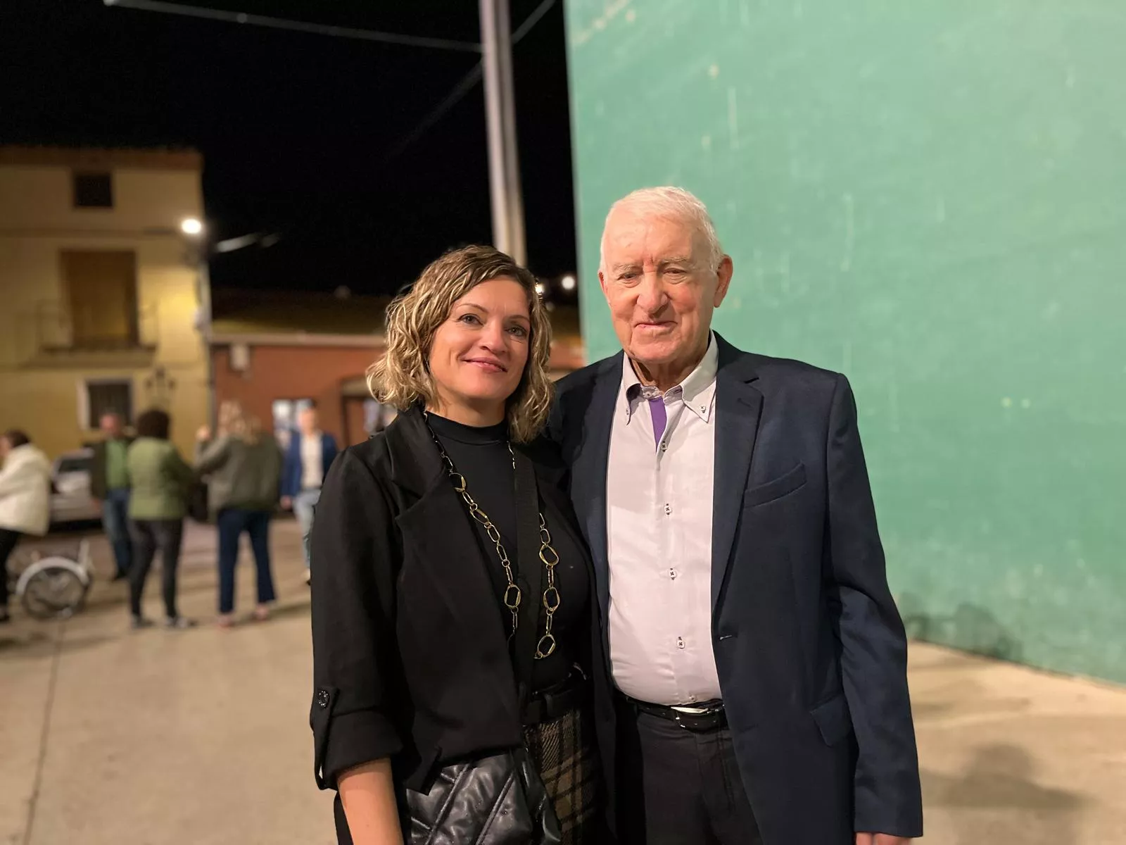 Homenaje a Elena Casaña en Albalatillo. Foto Mercedes Manterola