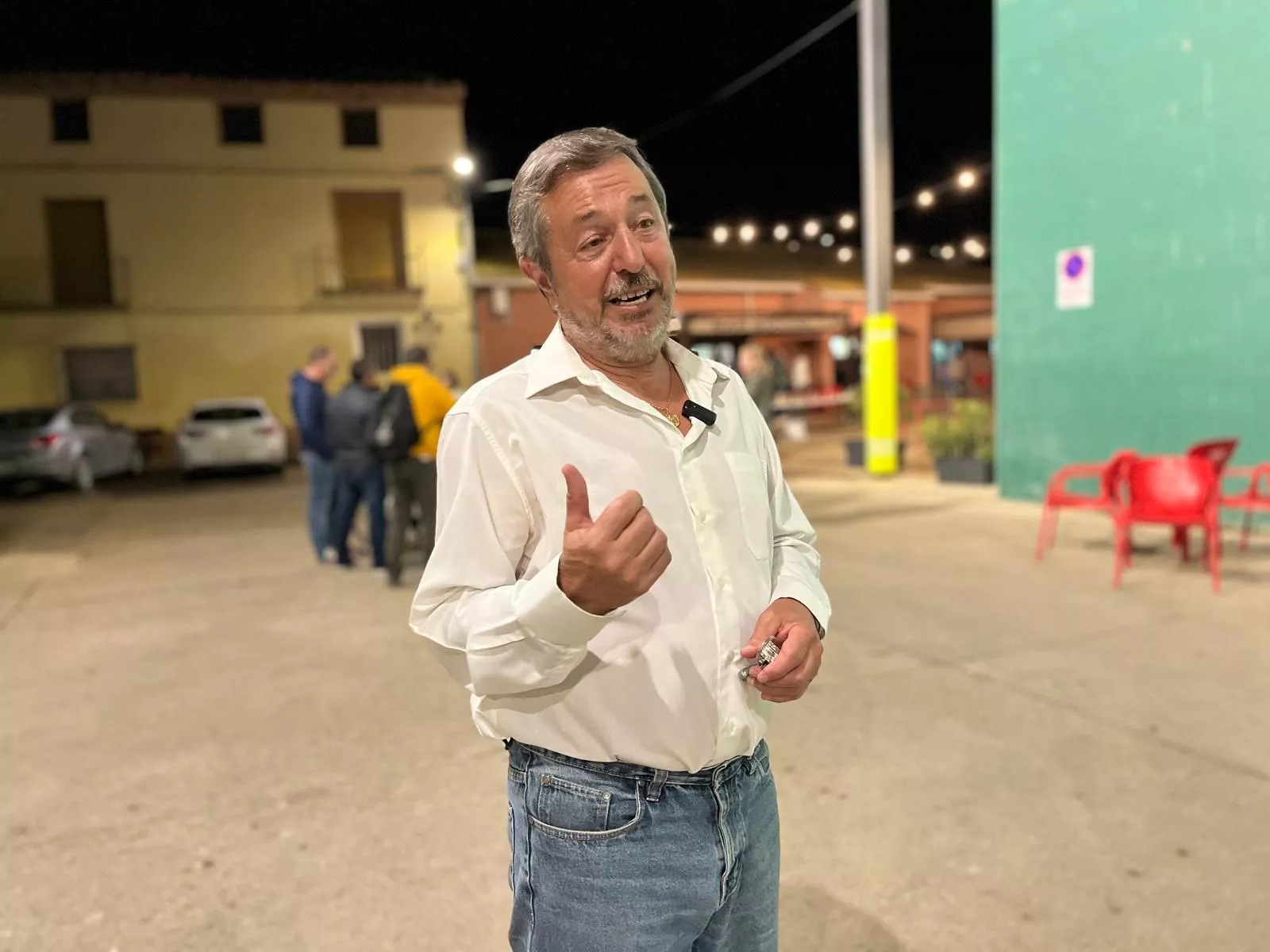 Jesús Lasierra, alcalde de Albalatillo. Foto Mercedes Manterola