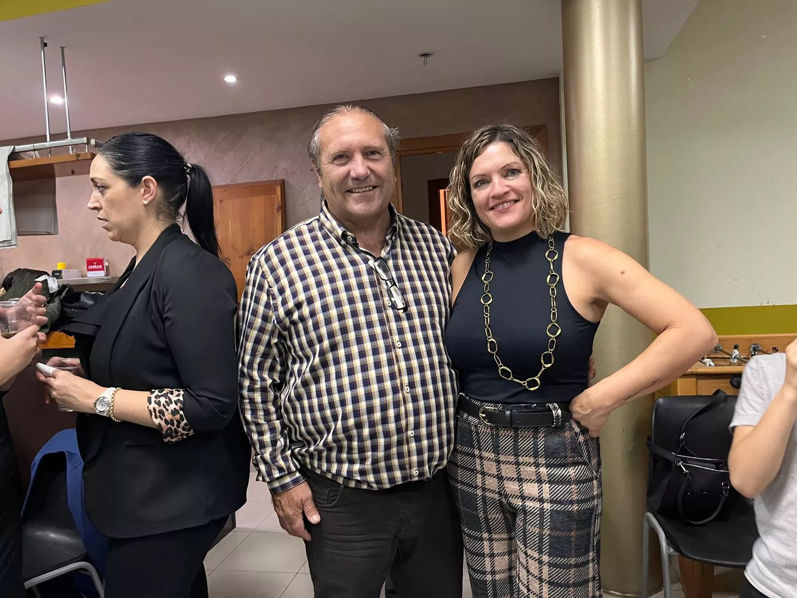 José Manuel Penella y Elena Casaña. Foto Mercedes Manterola