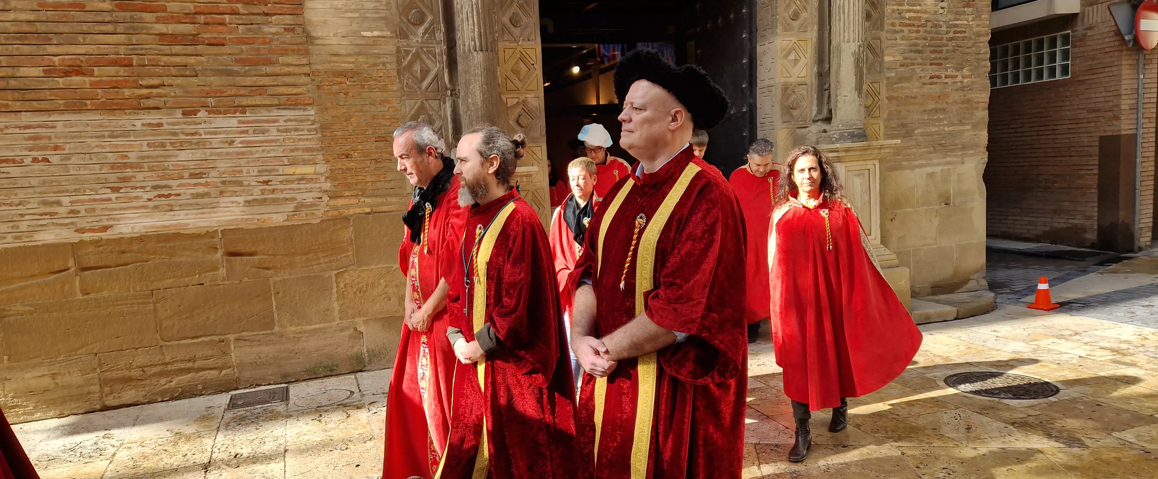  Ceremonia de insaculación o extracción de oficios de Huesca 2024. Foto Myriam Martínez 