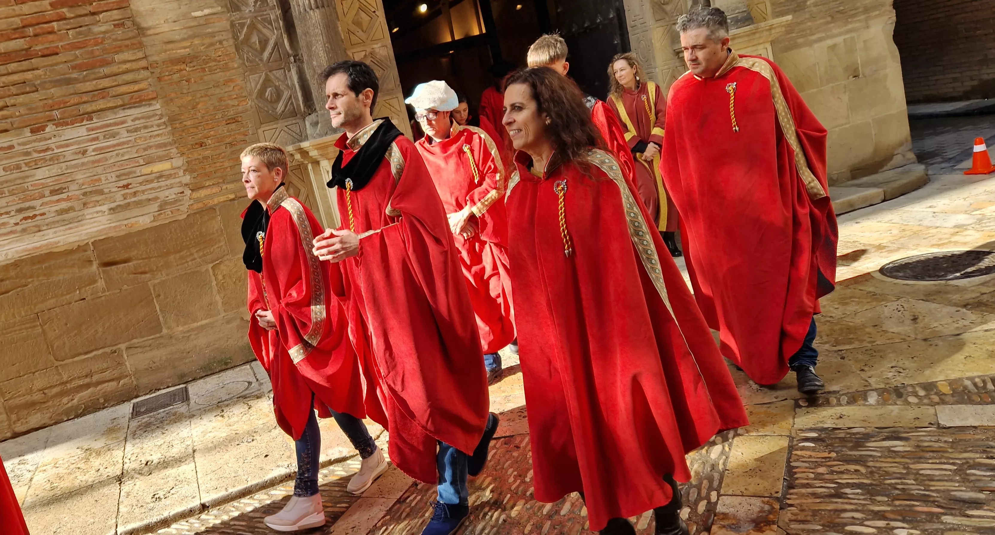  Ceremonia de insaculación o extracción de oficios de Huesca 2024. Foto Myriam Martínez 