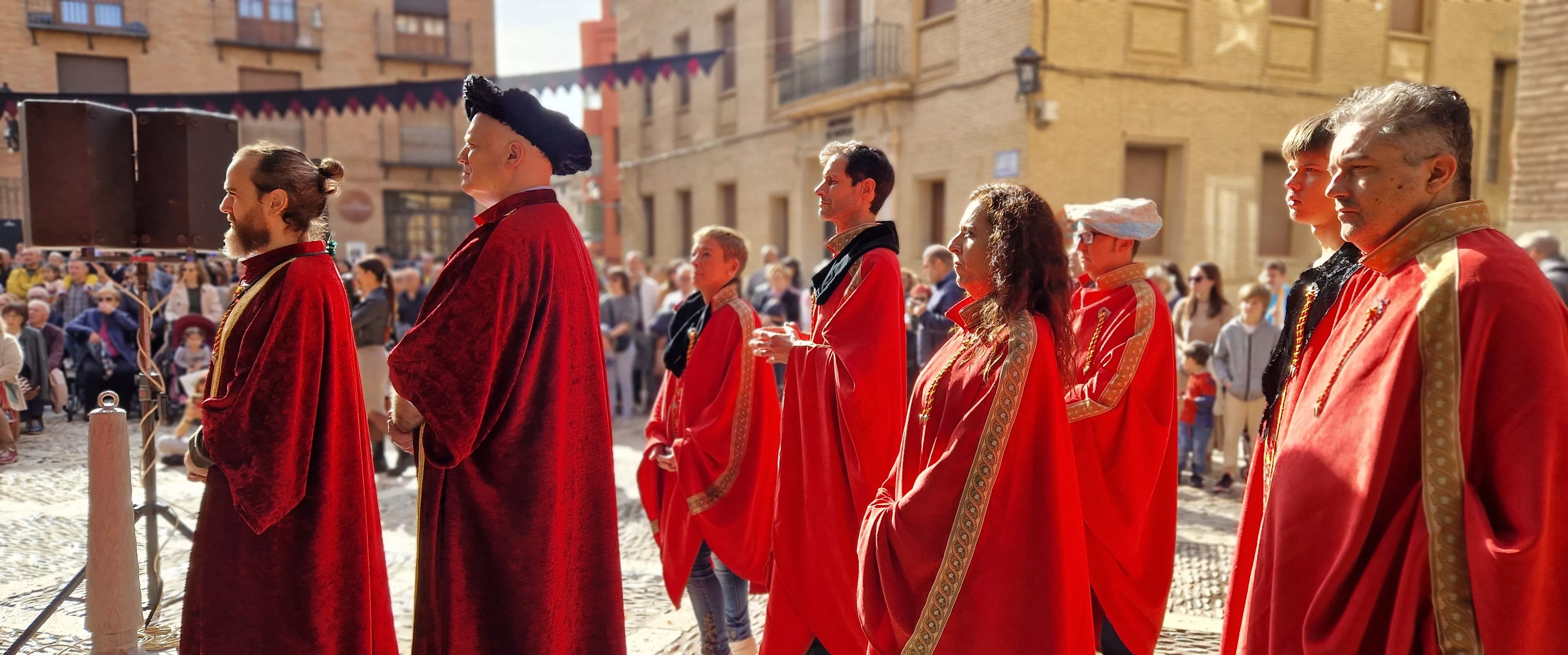  Ceremonia de insaculación o extracción de oficios de Huesca 2024. Foto Myriam Martínez 