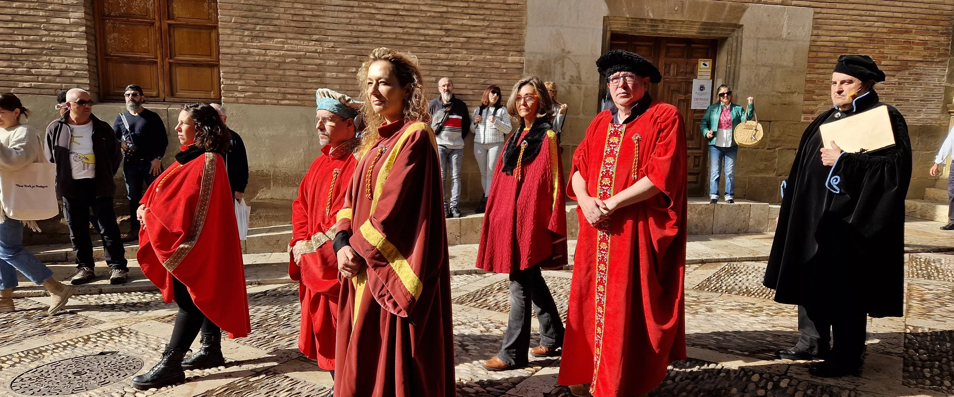 Ceremonia de insaculación o extracción de oficios de Huesca 2024. Foto Myriam Martínez 