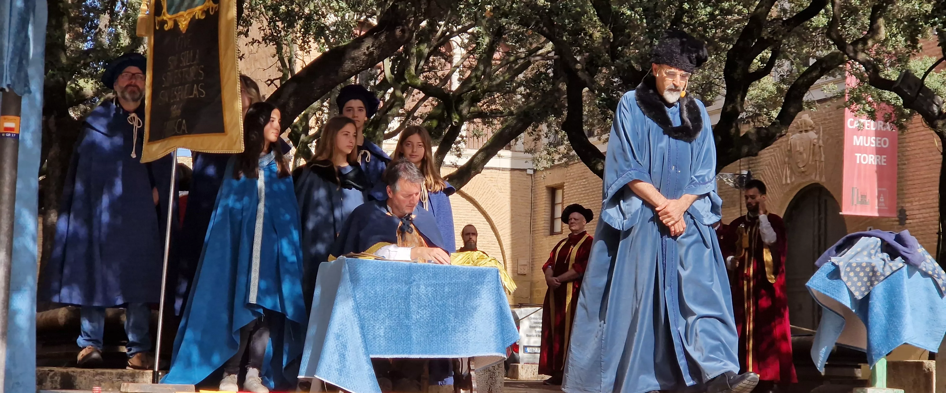  Ceremonia de insaculación o extracción de oficios de Huesca 2024. Foto Myriam Martínez 