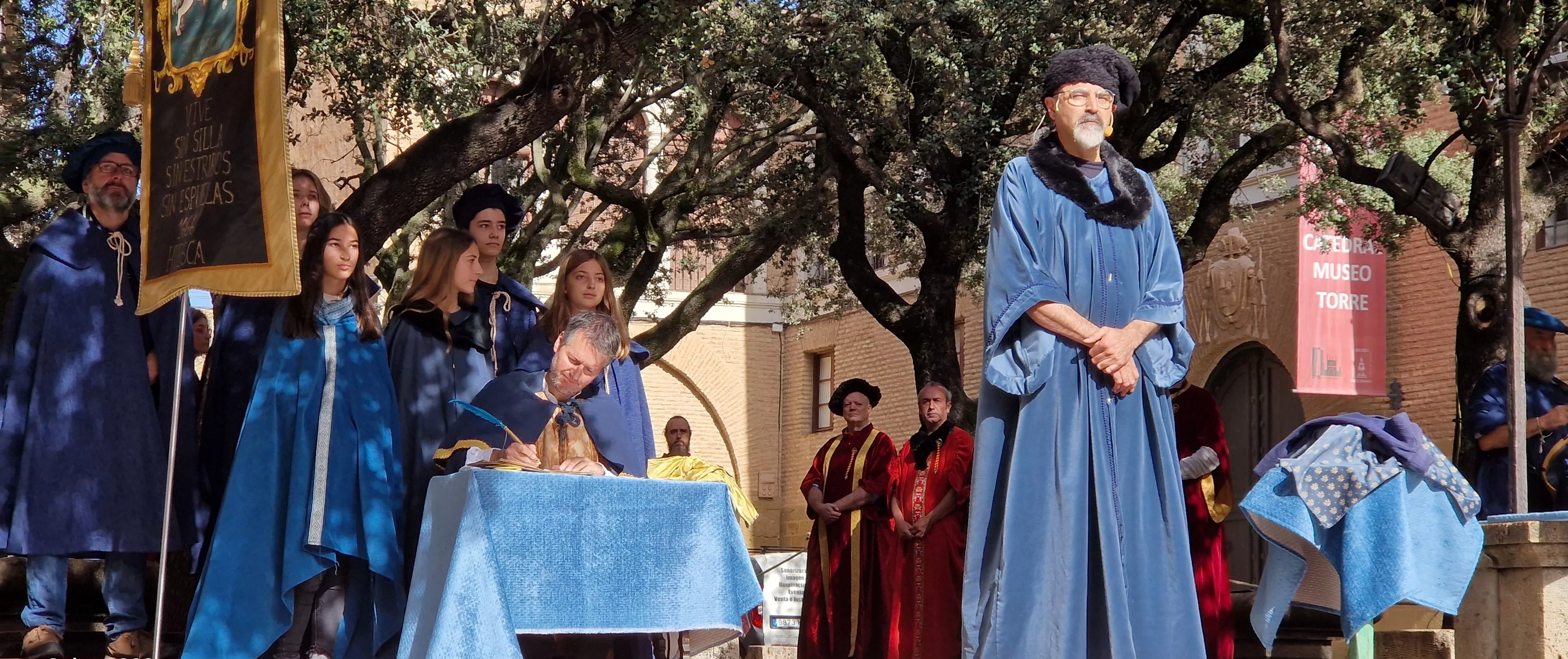  Ceremonia de insaculación o extracción de oficios de Huesca 2024. Foto Myriam Martínez 