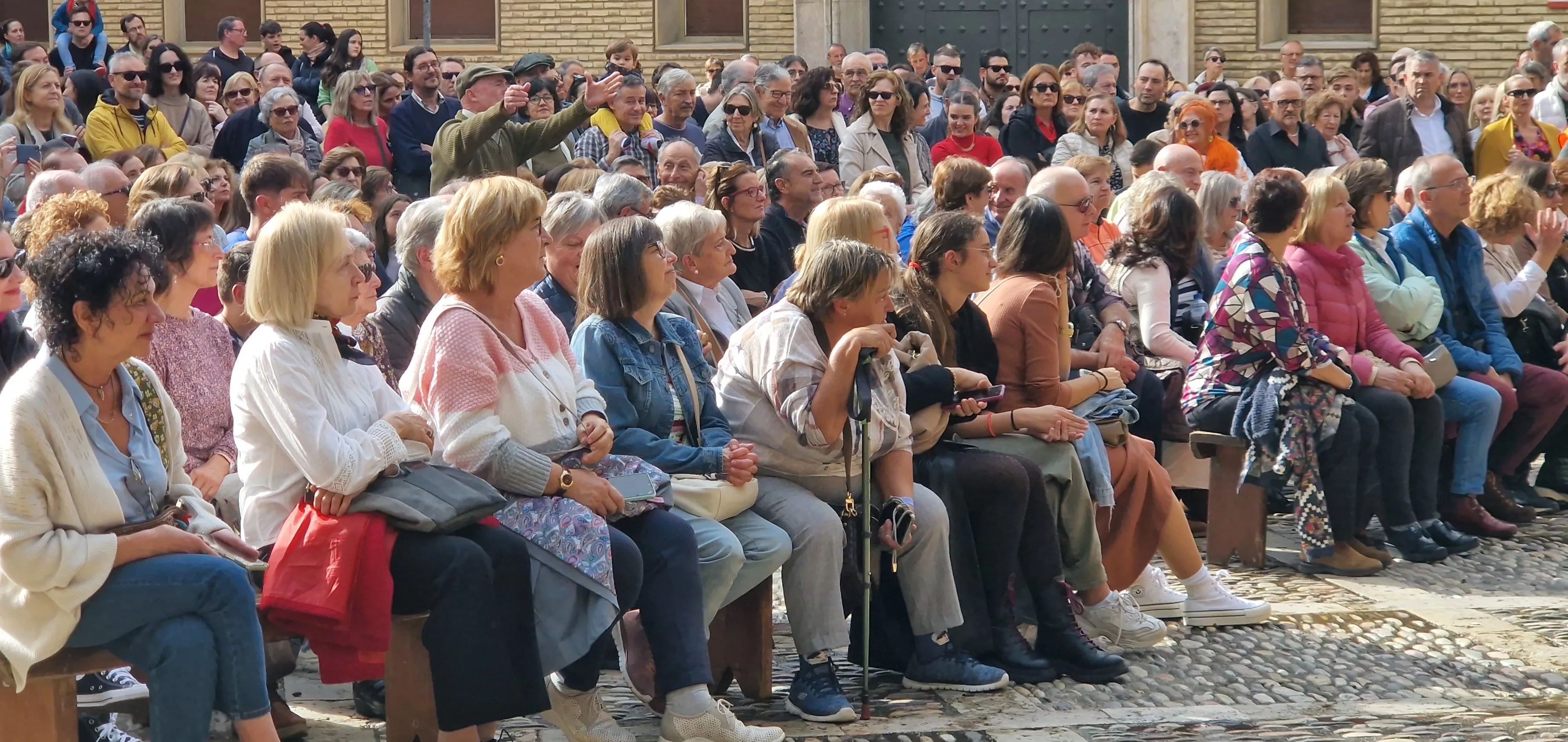  Ceremonia de insaculación o extracción de oficios de Huesca 2024. Foto Myriam Martínez 