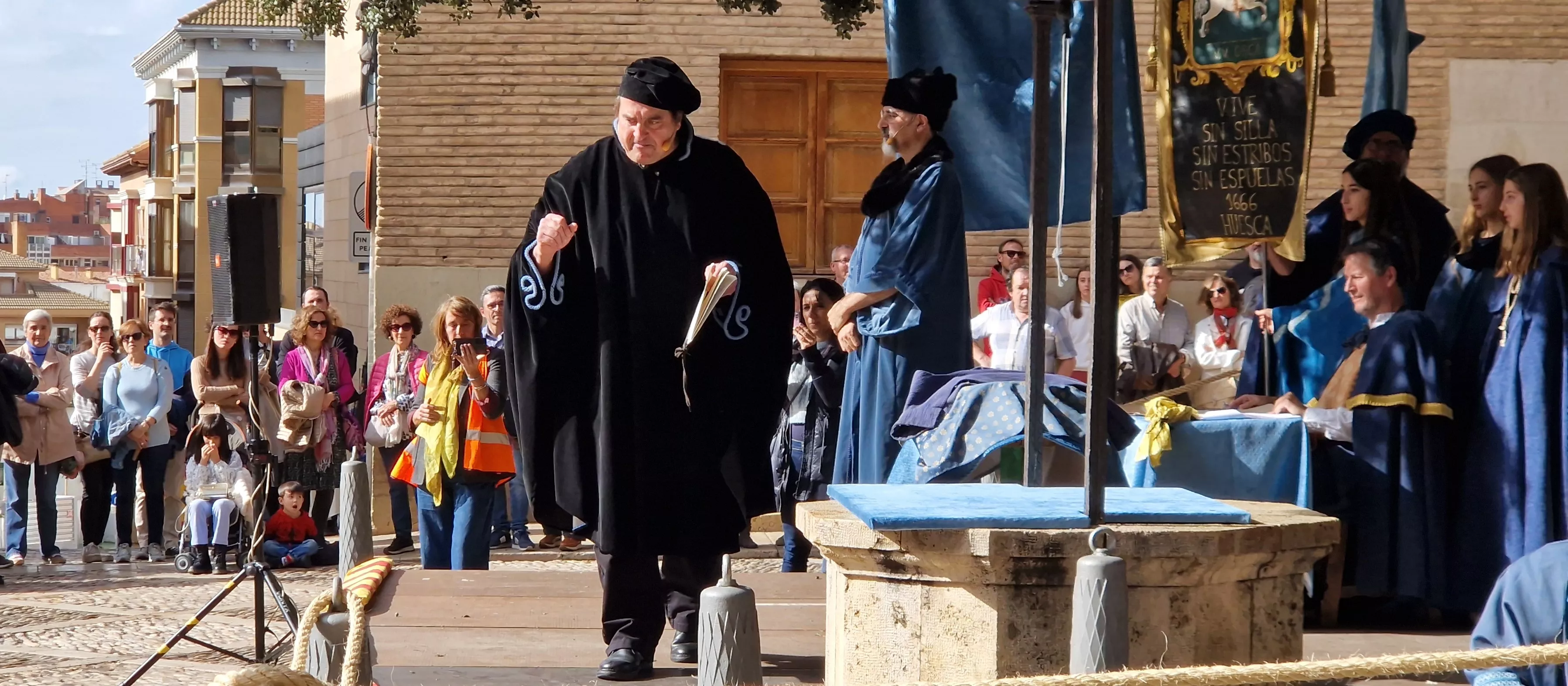  Ceremonia de insaculación o extracción de oficios de Huesca 2024. Foto Myriam Martínez 