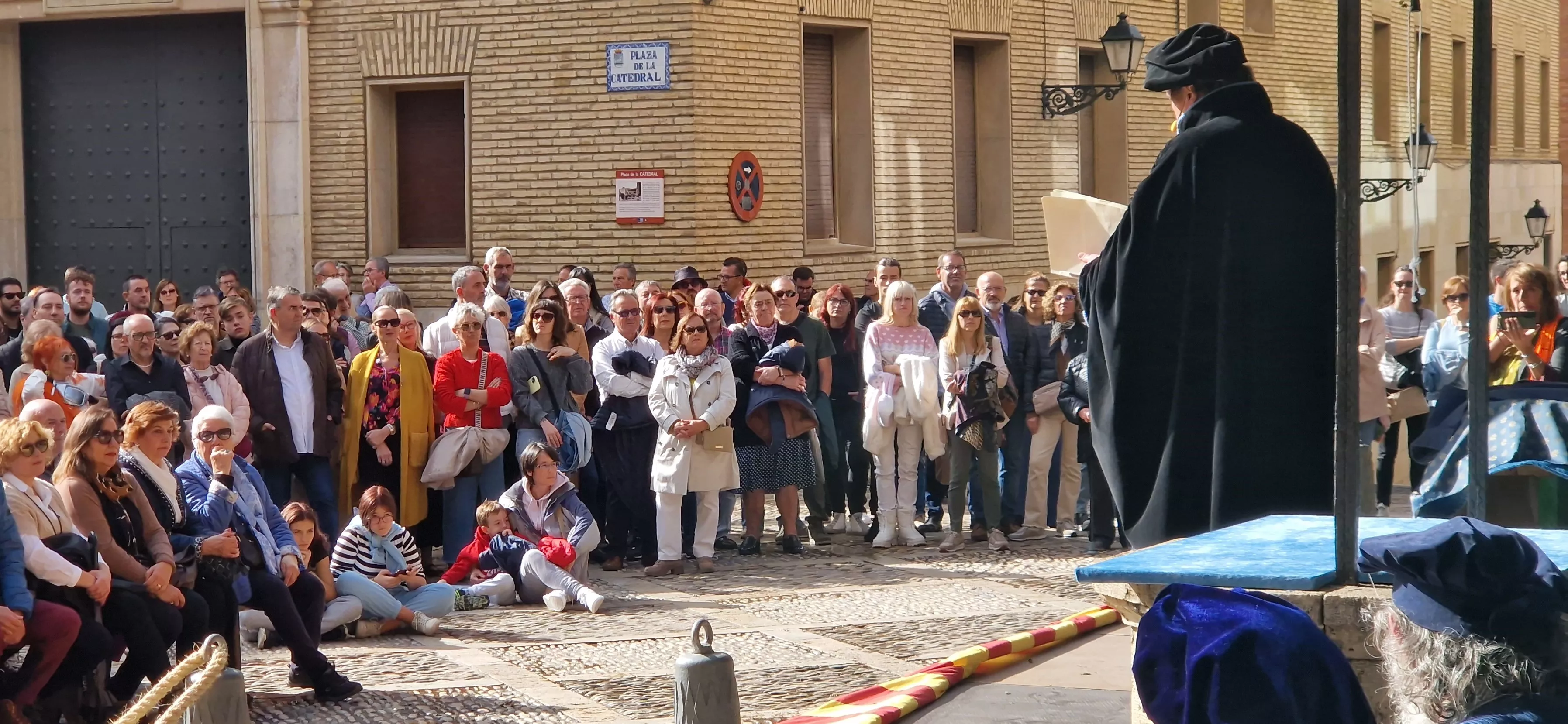  Ceremonia de insaculación o extracción de oficios de Huesca 2024. Foto Myriam Martínez 