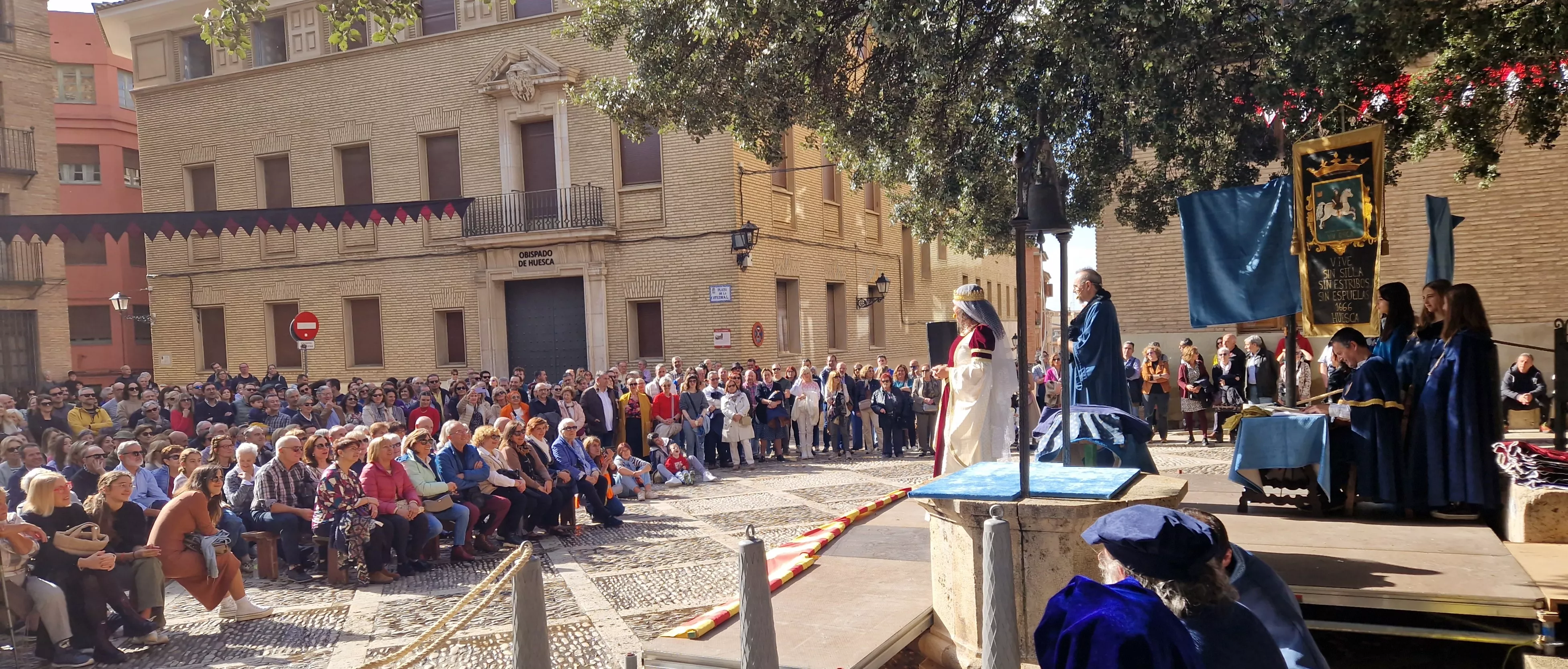  Ceremonia de insaculación o extracción de oficios de Huesca 2024. Foto Myriam Martínez 