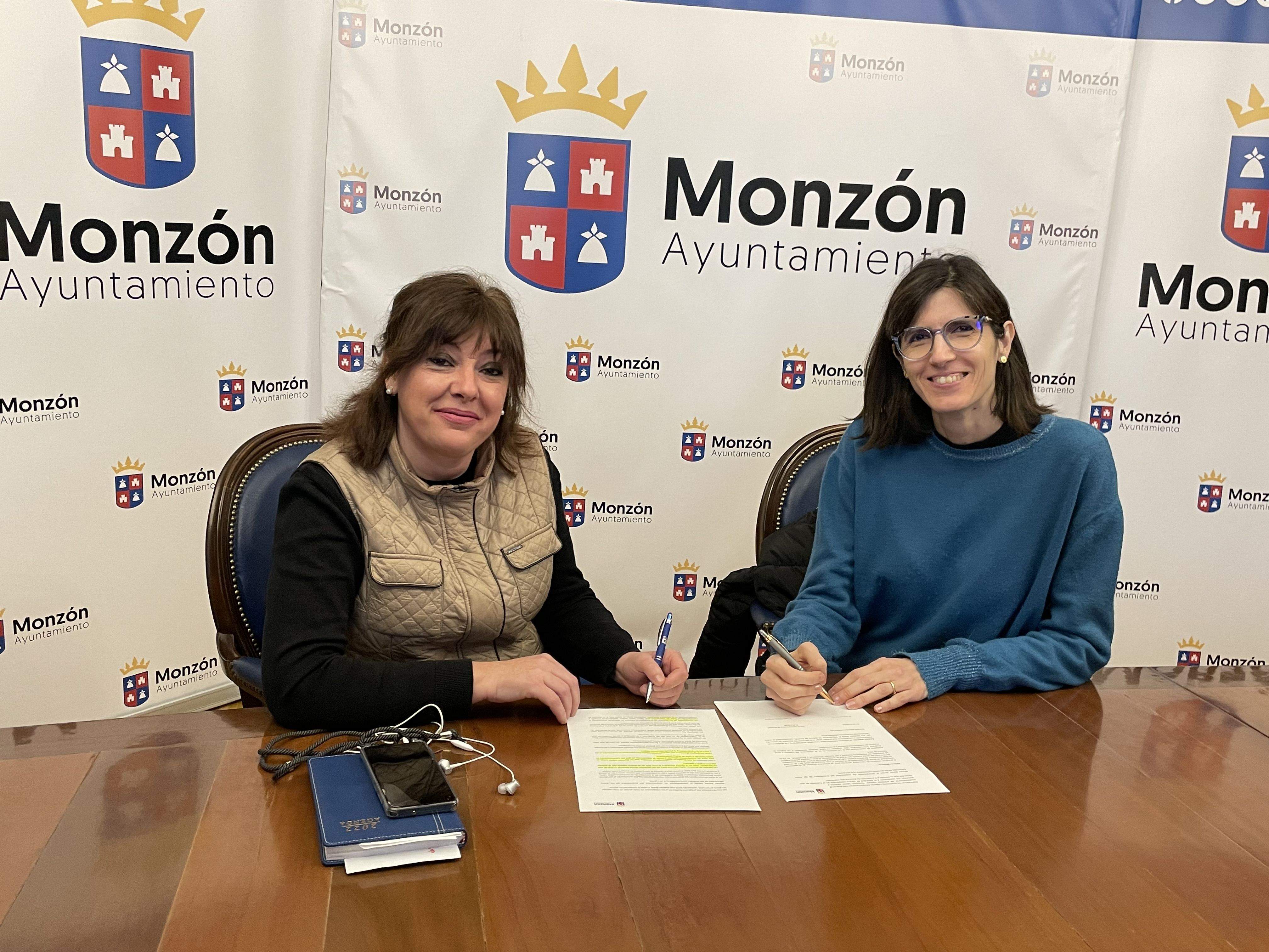 Presentación del programa "Your Tandem" en Monzón.