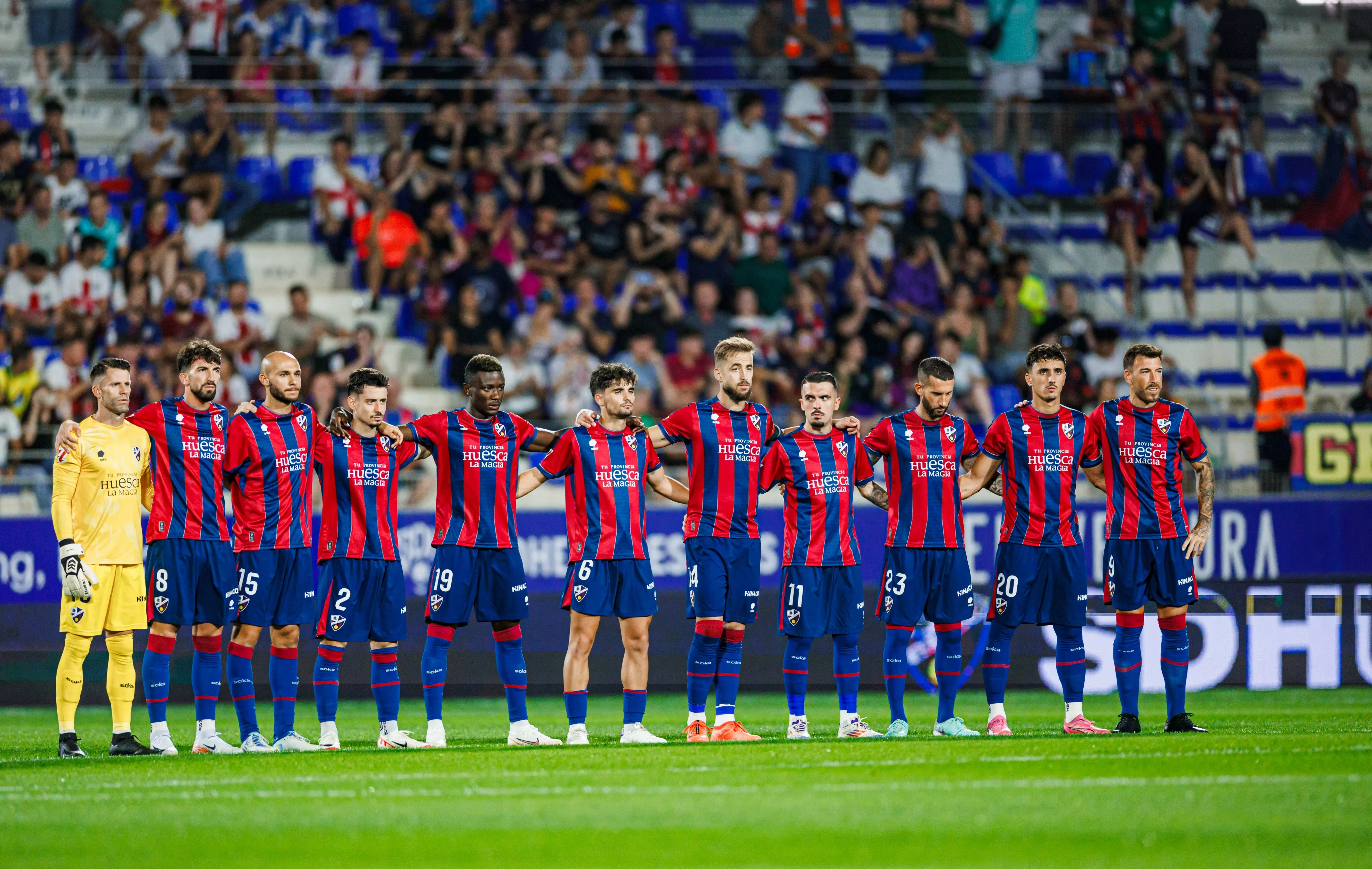 Un once del Huesca esta temporada