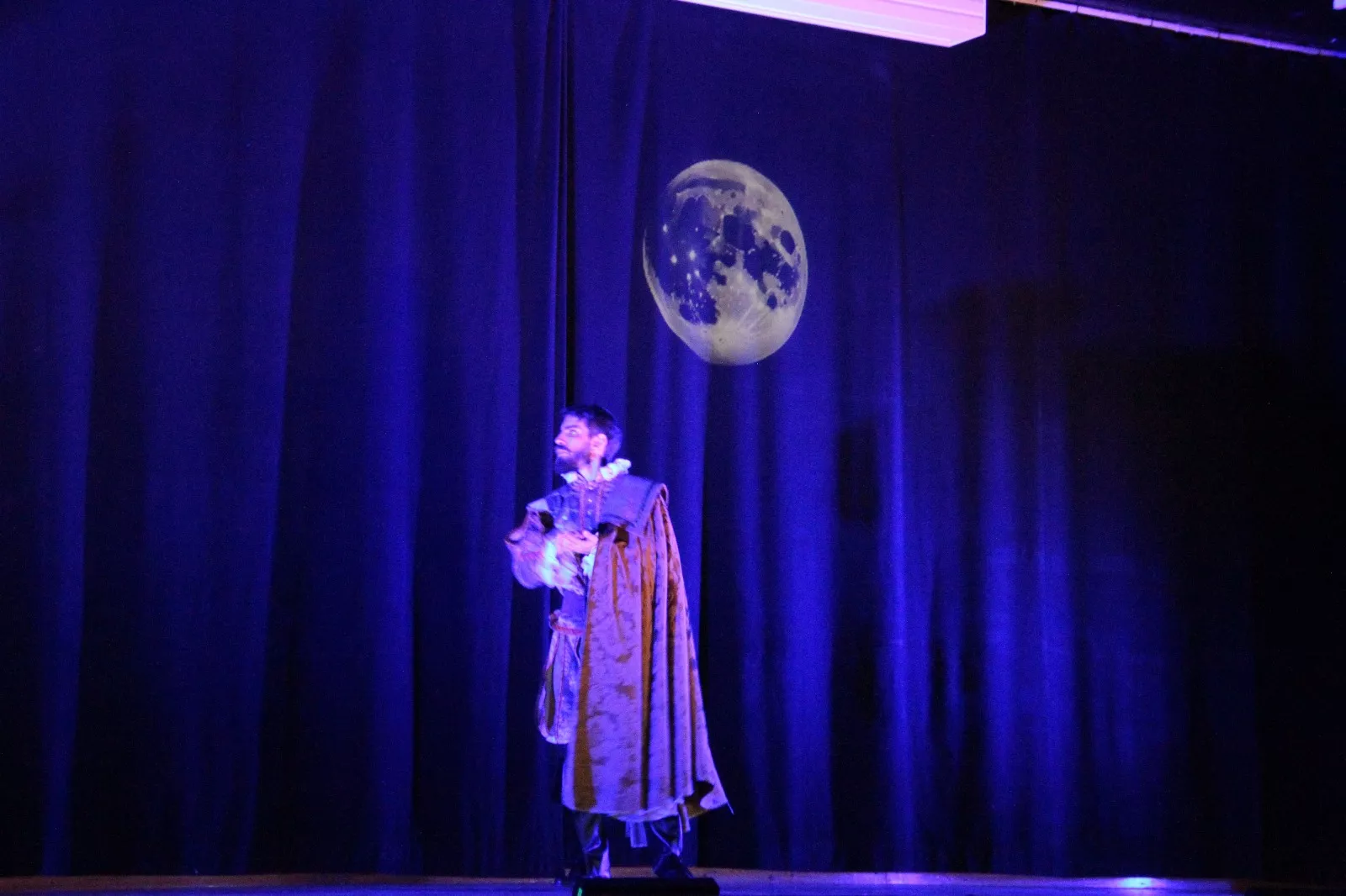 Don Juan Tenorio en el centro cultural de Robres. Foto Carlos Neofato