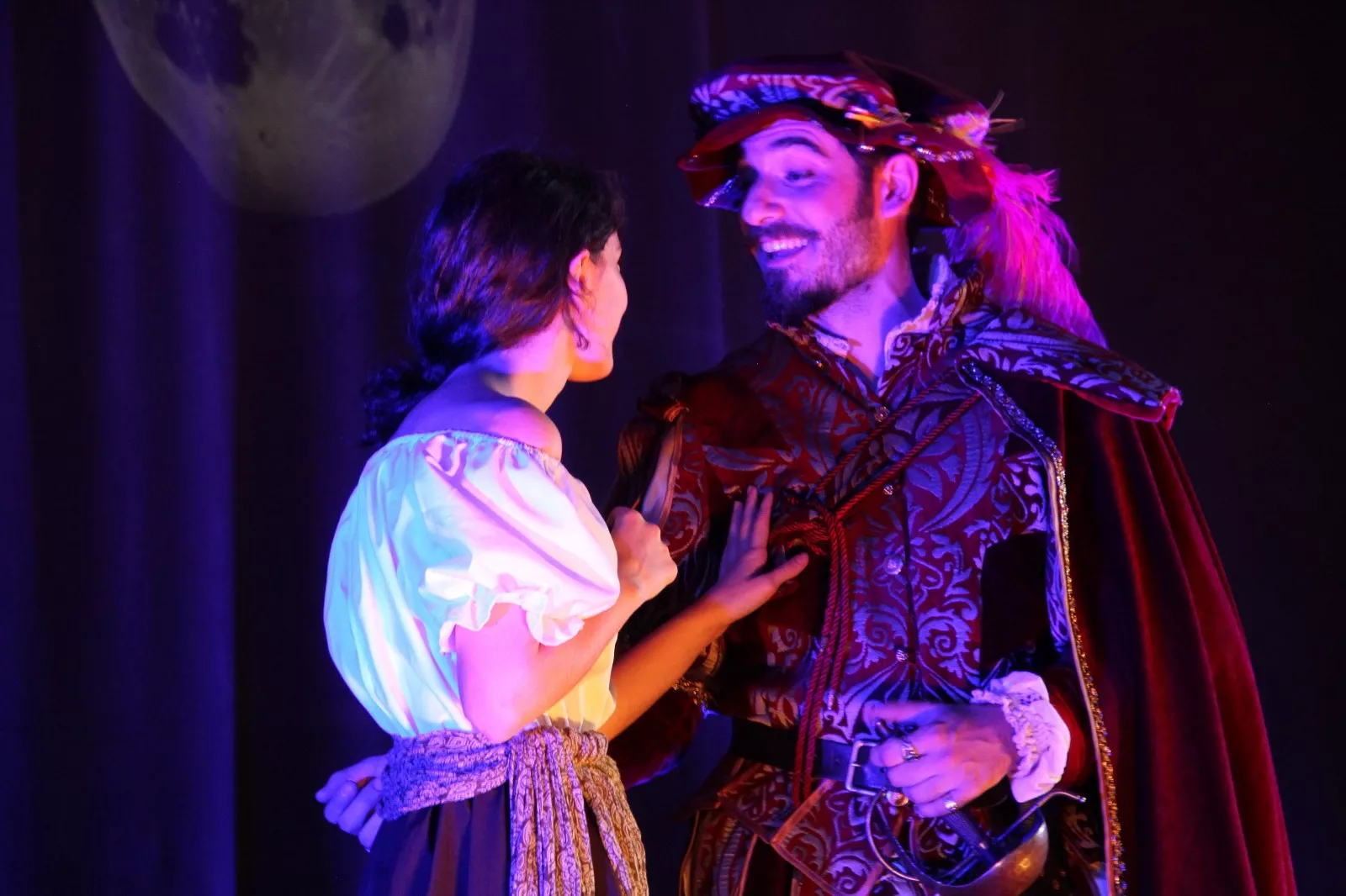 Don Juan Tenorio en el centro cultural de Robres. Foto Carlos Neofato