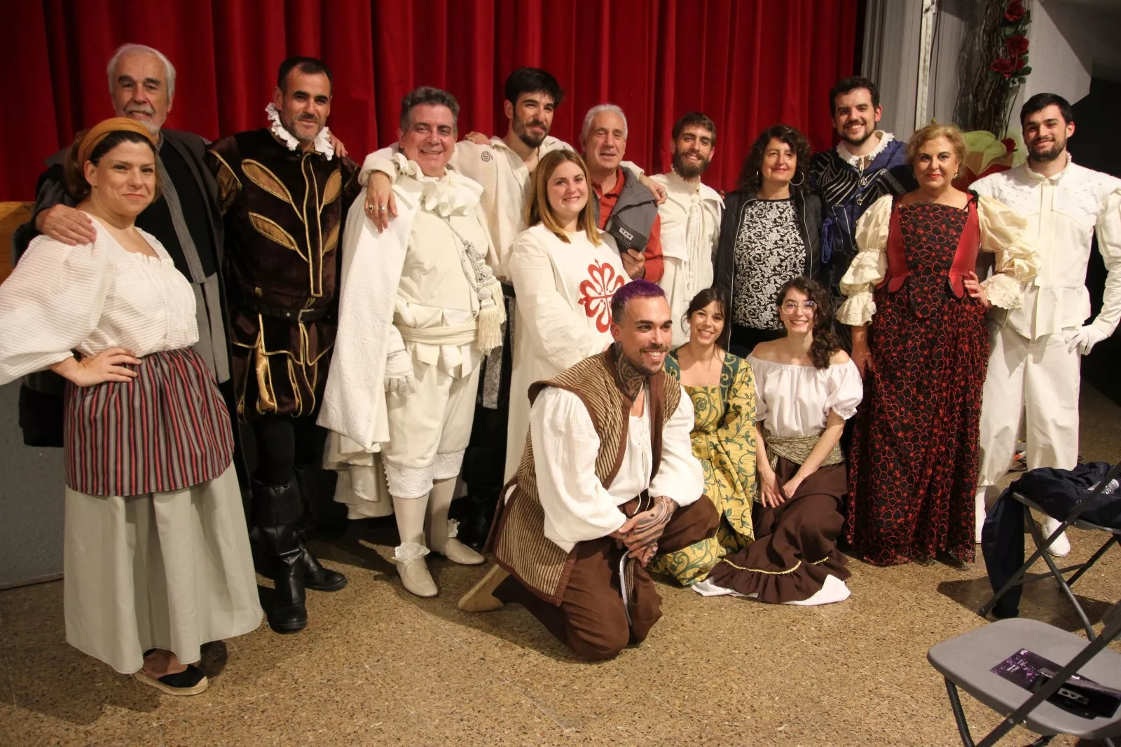 Don Juan Tenorio en el centro cultural de Robres. Foto Carlos Neofato
